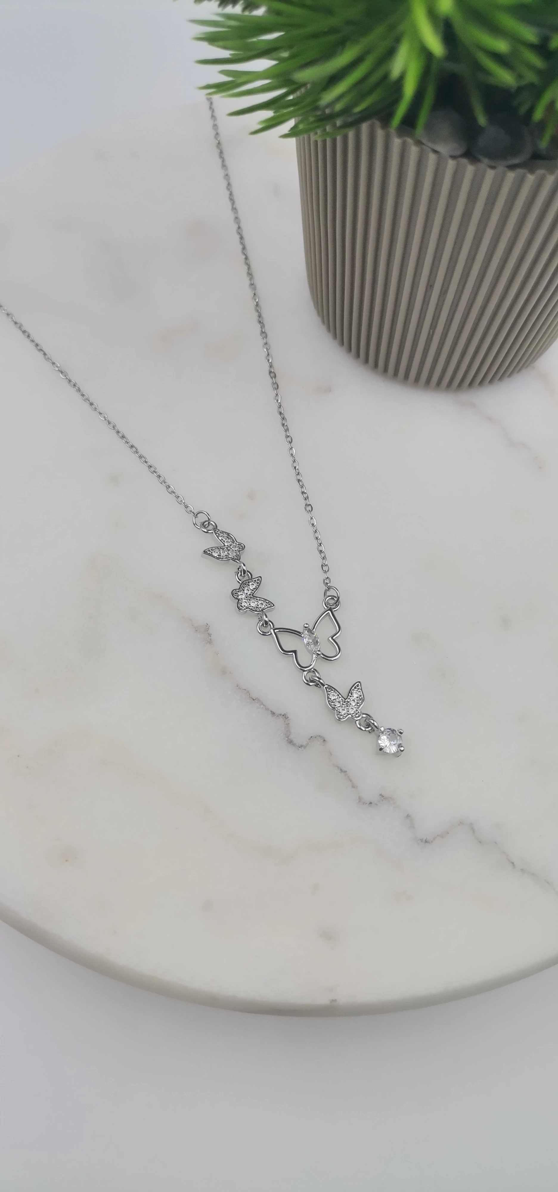 ÇELİK SİLVER KOLYE