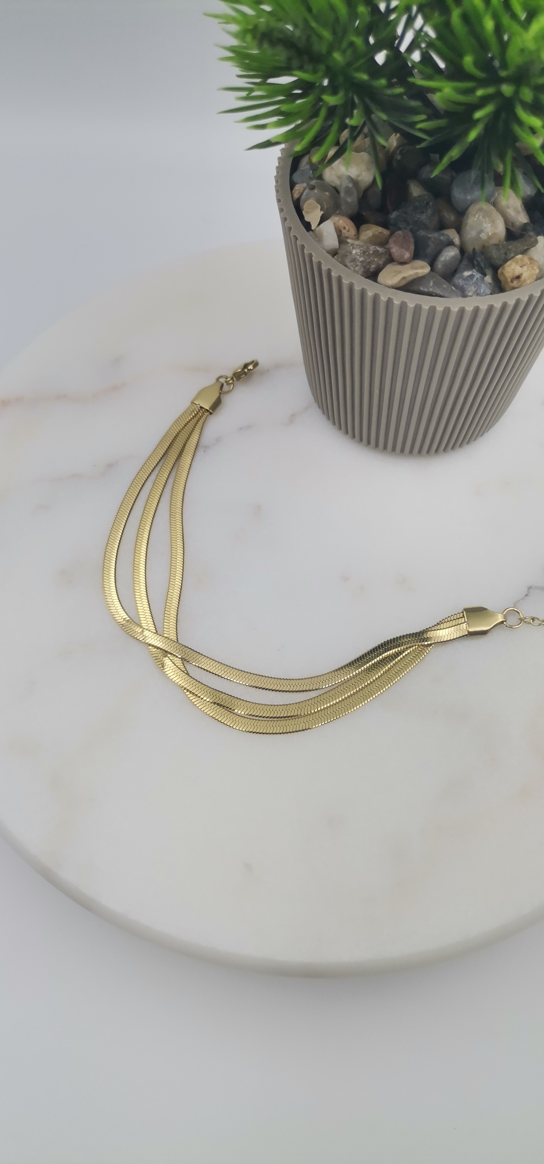 ÇELİK GOLD BİLEKLİK