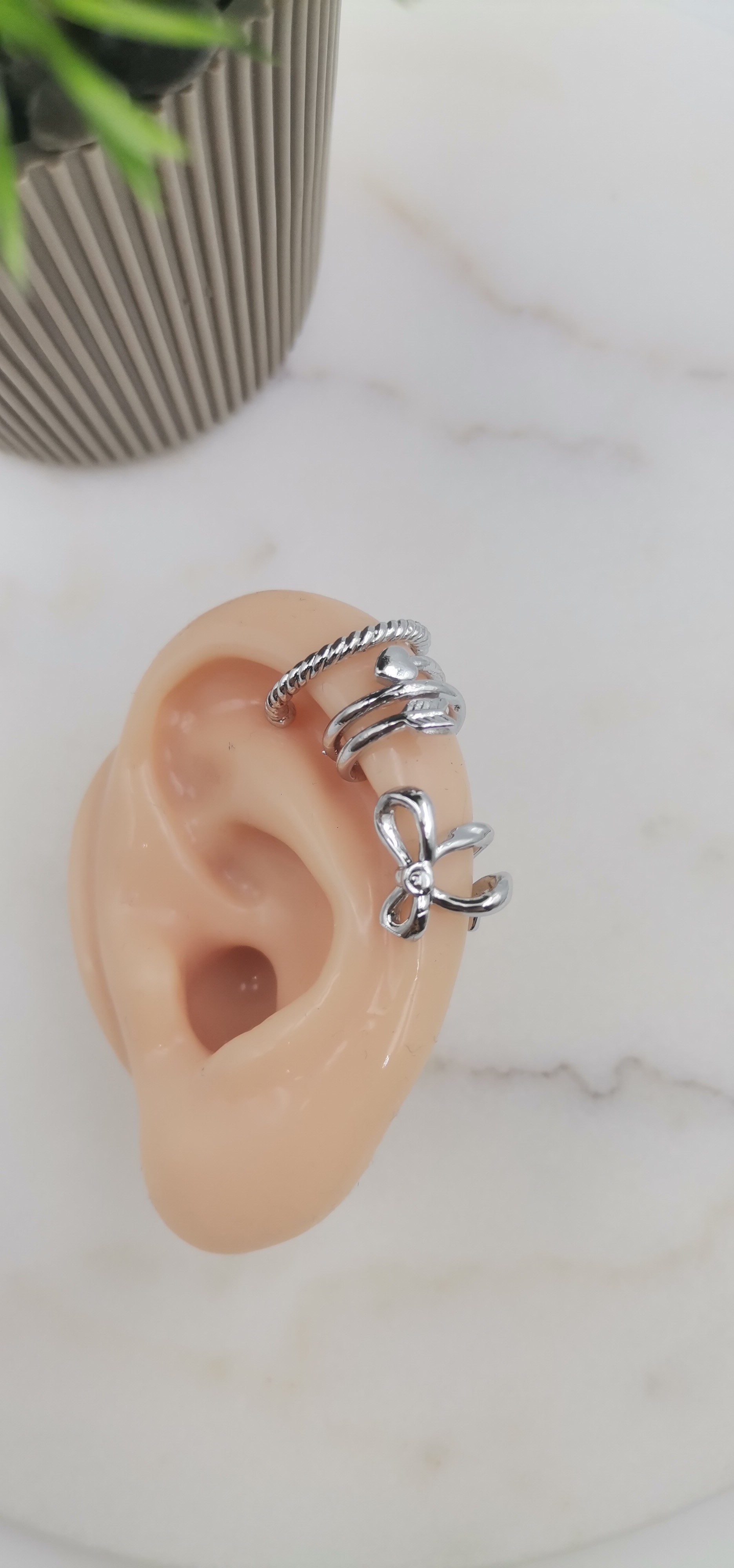 EARCUFF SET SİLVER
