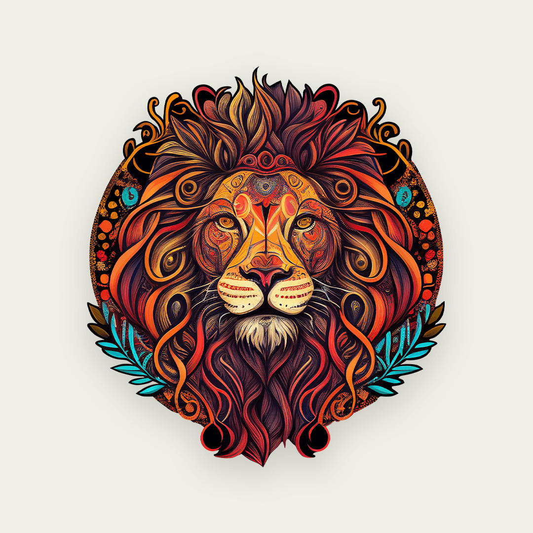 Timber Scent Aslan Ahşap Puzzle