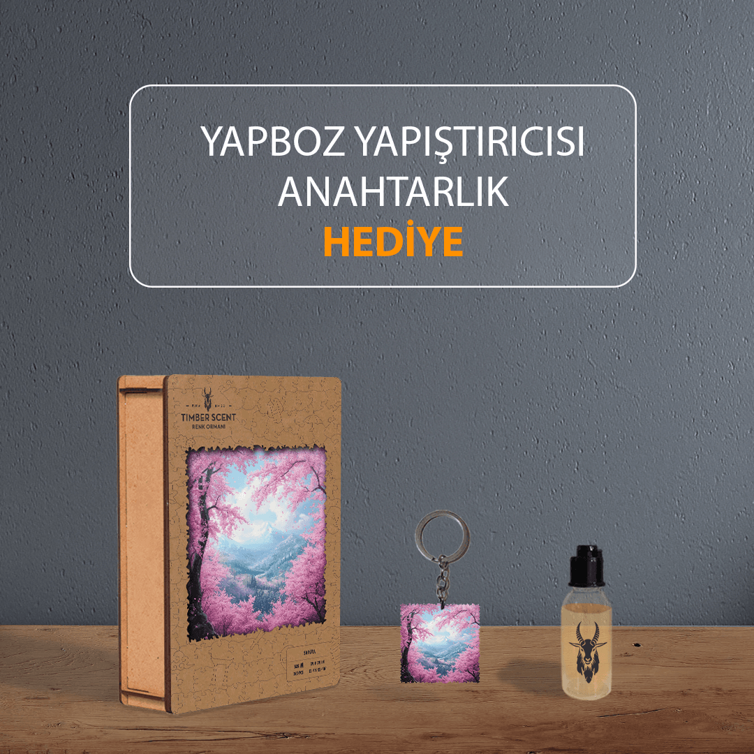 TimberScent Sakura Ahşap Puzzle
