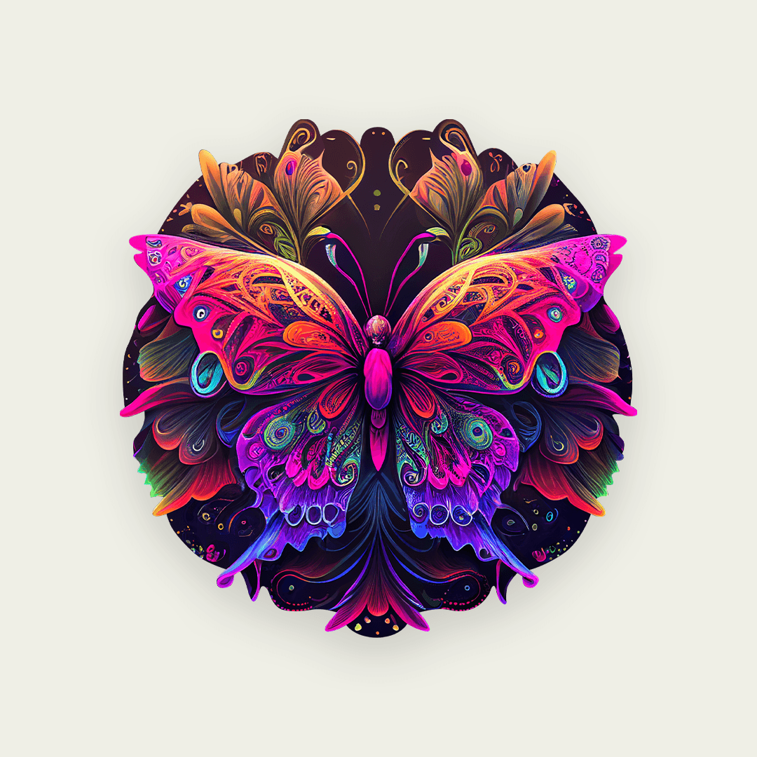 Timber Scent Kelebek Ahşap Puzzle