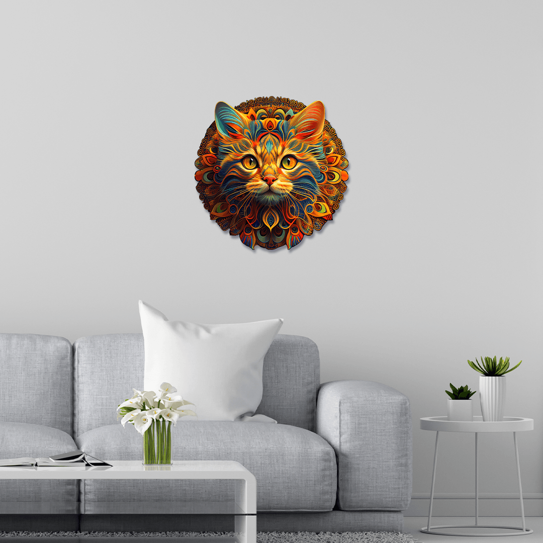   Timber Scent Kedi Ahşap Puzzle