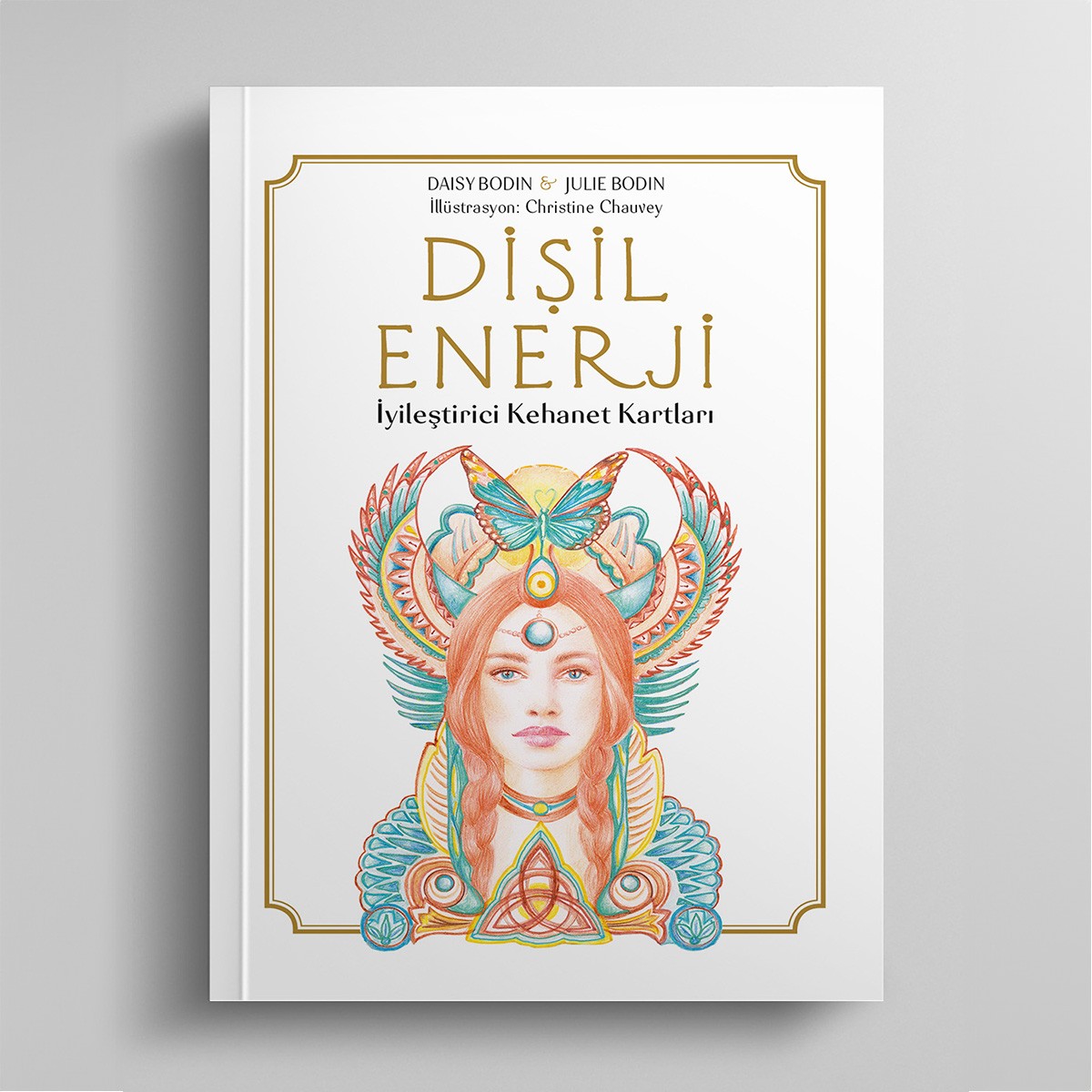 Dişil Enerji İyileştirici Kehanet Kartları - Daisy Bodin, Julie Bodin / 48 Kartlık Deste ve 160 Sayfa Rehber Kitap