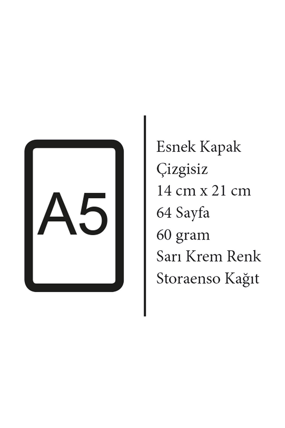 Anadolu Motifleri Defter Seti 1 - Çizgisiz - 64 Sayfa - 14x21cm