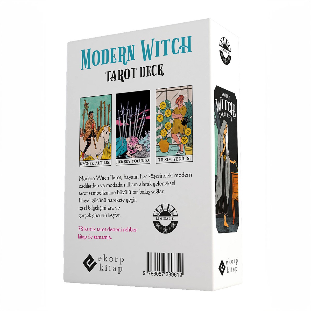 Modern Witch Tarot - Lise Sterle / 80 Kartlık Deste ve 56 Sayfa Rehber Kitap