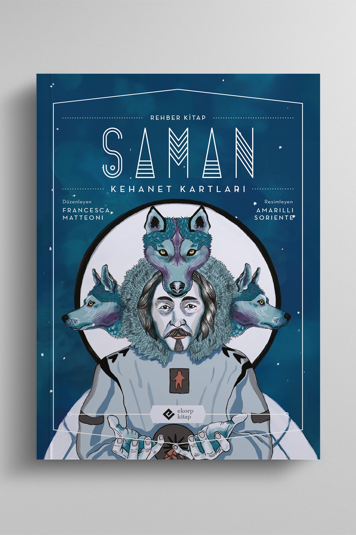 Şaman Kehanet Kartları - 50 Kartlık Deste Ve 64 Sayfa Rehber Kitap 2024 Tarot / Francesca Matteoni