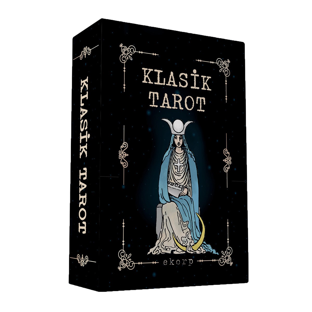 Mini Klasik Tarot - Arthur Edward Waite / 78 Kartlık Deste ve 32 Sayfa Rehber Kitap