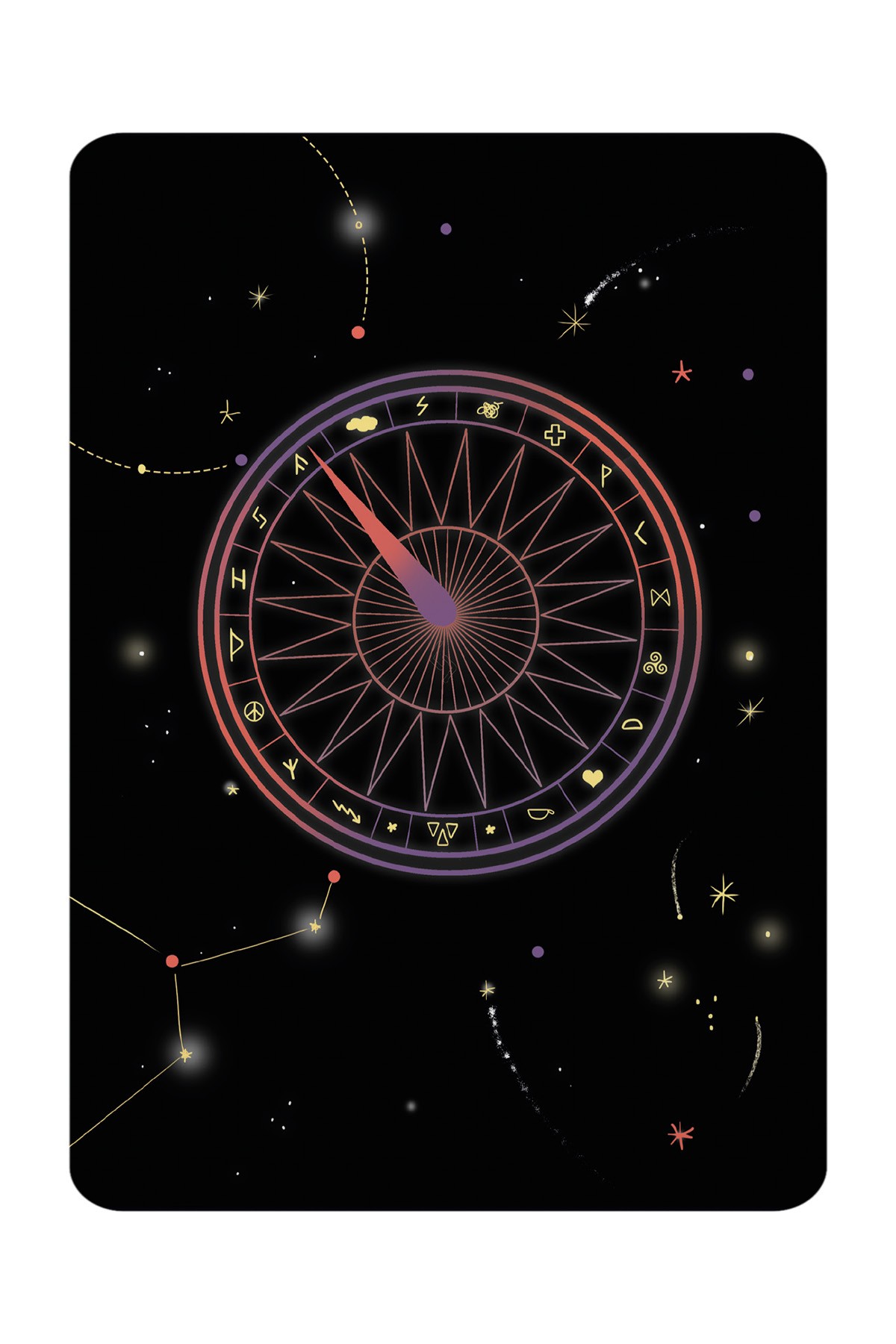 Sezgisel Kehanet Kartları - 50 Kartlık Deste Ve 128 Sayfa Rehber Kitap 2024 Tarot / Linda Diguet