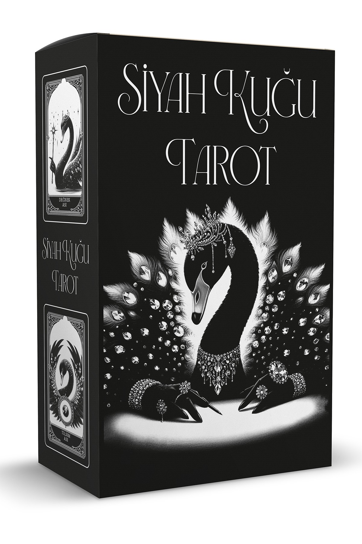 Siyah Kuğu Tarot - 78 Kartlık Deste ve Tarot'un Görsel Anahtarı Mini Rehber