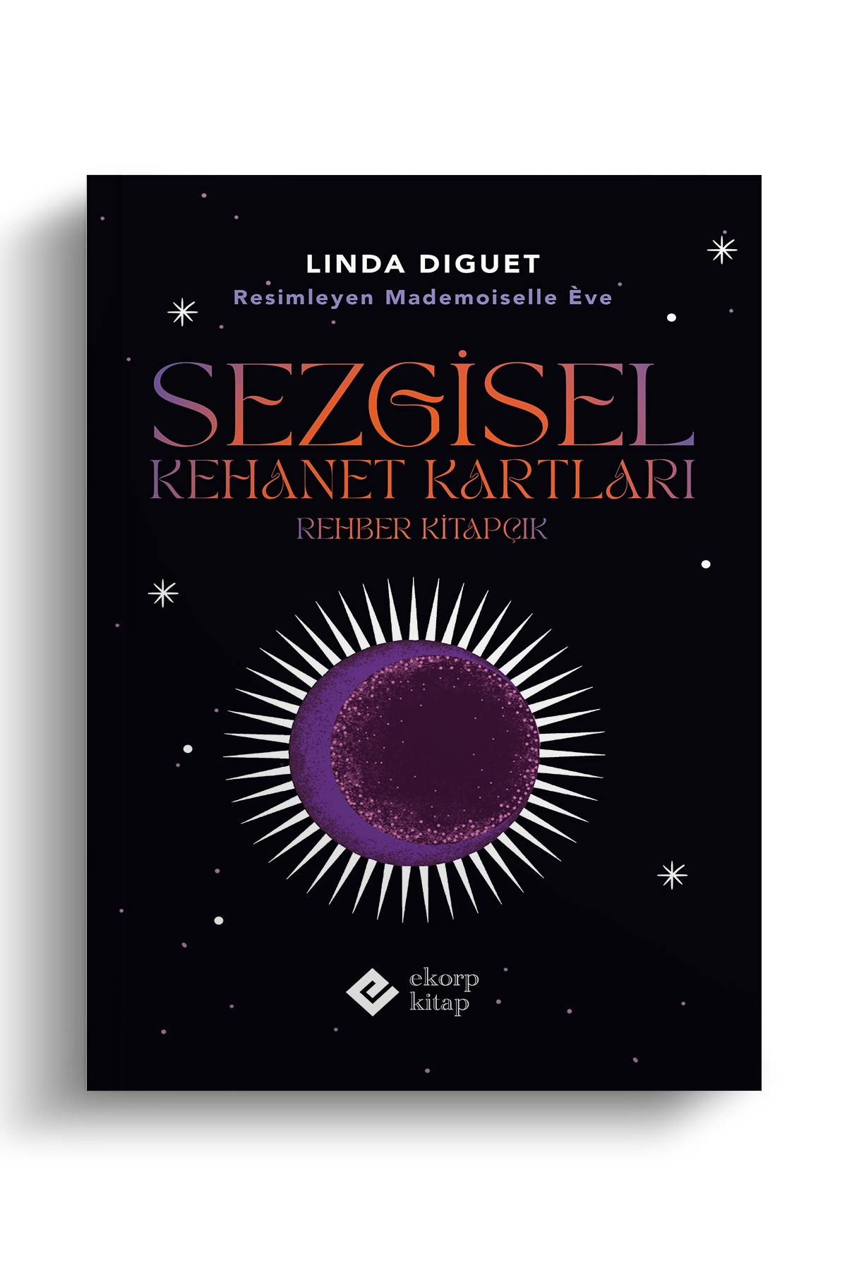 Sezgisel Kehanet Kartları - 50 Kartlık Deste Ve 128 Sayfa Rehber Kitap 2024 Tarot / Linda Diguet
