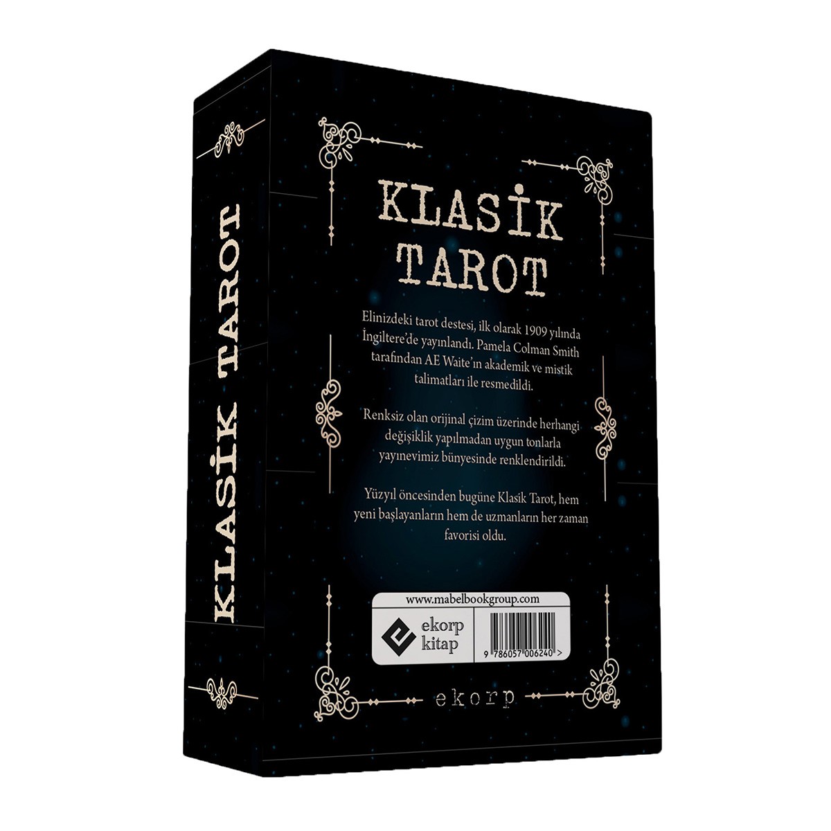 Mini Klasik Tarot - Arthur Edward Waite / 78 Kartlık Deste ve 32 Sayfa Rehber Kitap