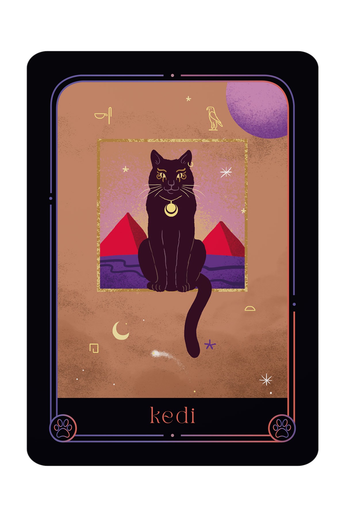Sezgisel Kehanet Kartları - 50 Kartlık Deste Ve 128 Sayfa Rehber Kitap 2024 Tarot / Linda Diguet