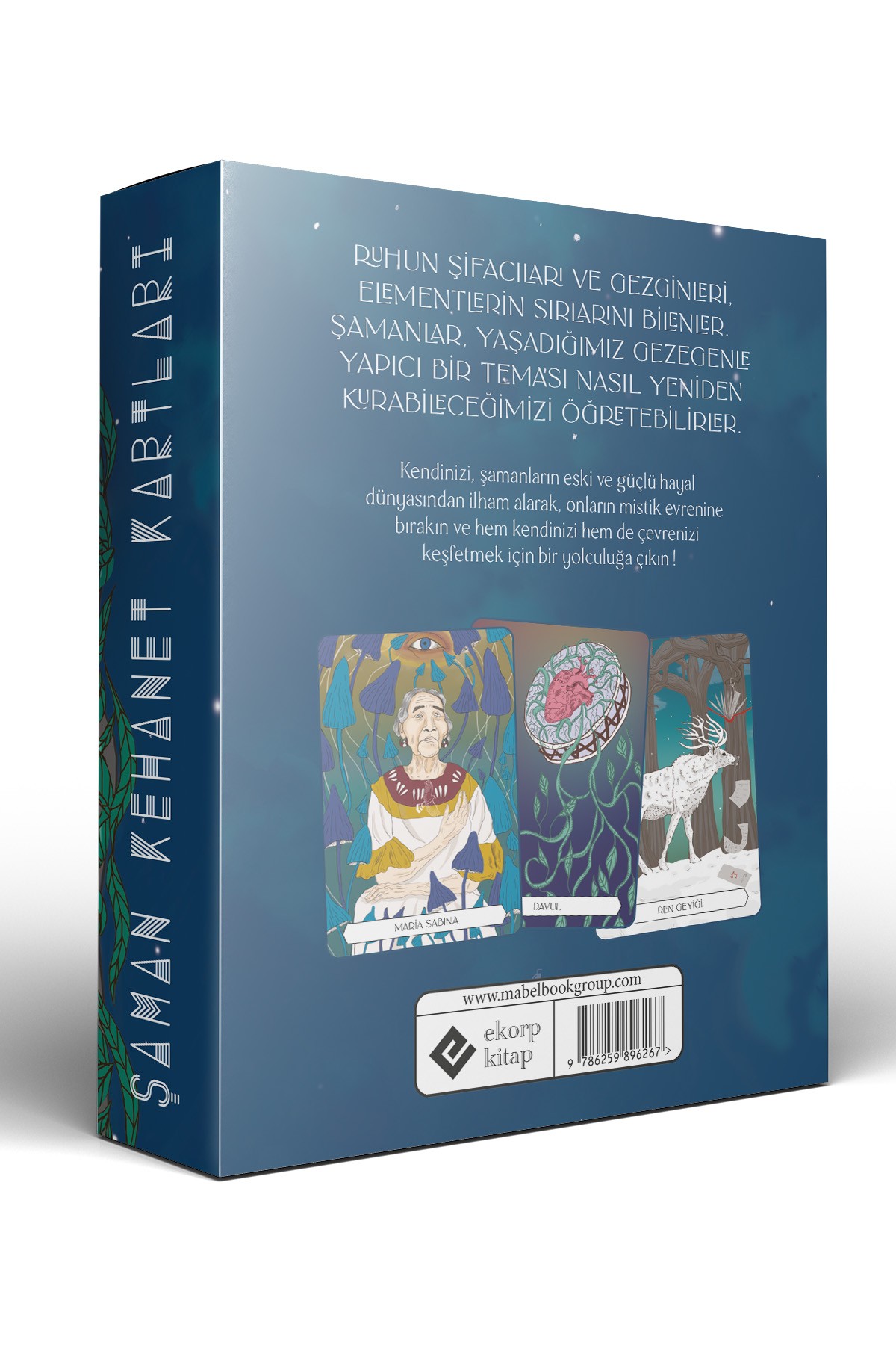 Şaman Kehanet Kartları - 50 Kartlık Deste Ve 64 Sayfa Rehber Kitap 2024 Tarot / Francesca Matteoni