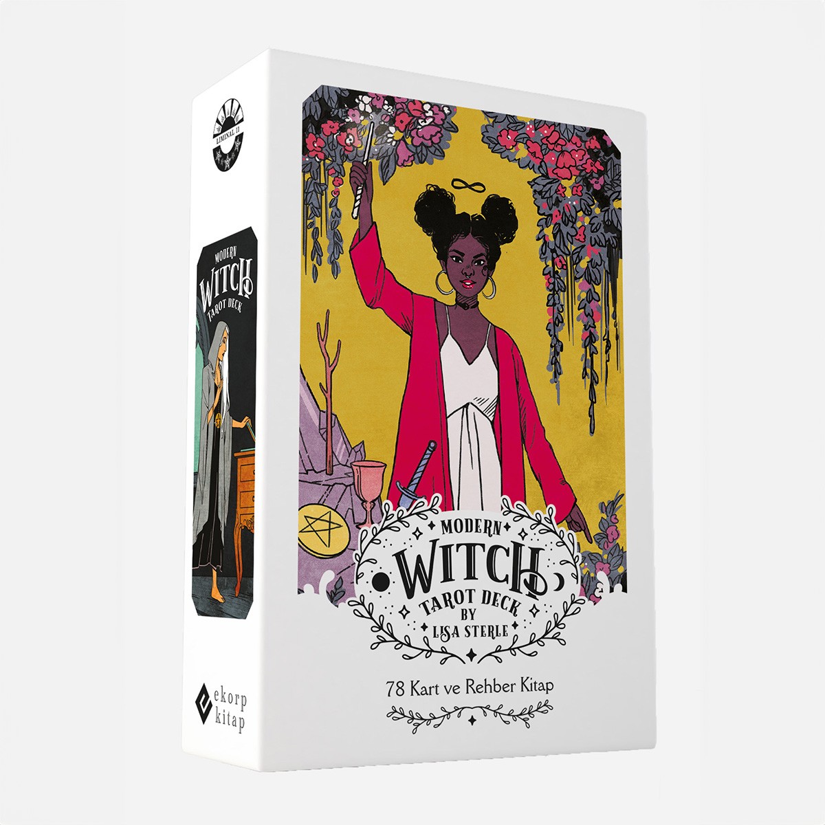 Modern Witch Tarot - Lise Sterle / 80 Kartlık Deste ve 56 Sayfa Rehber Kitap