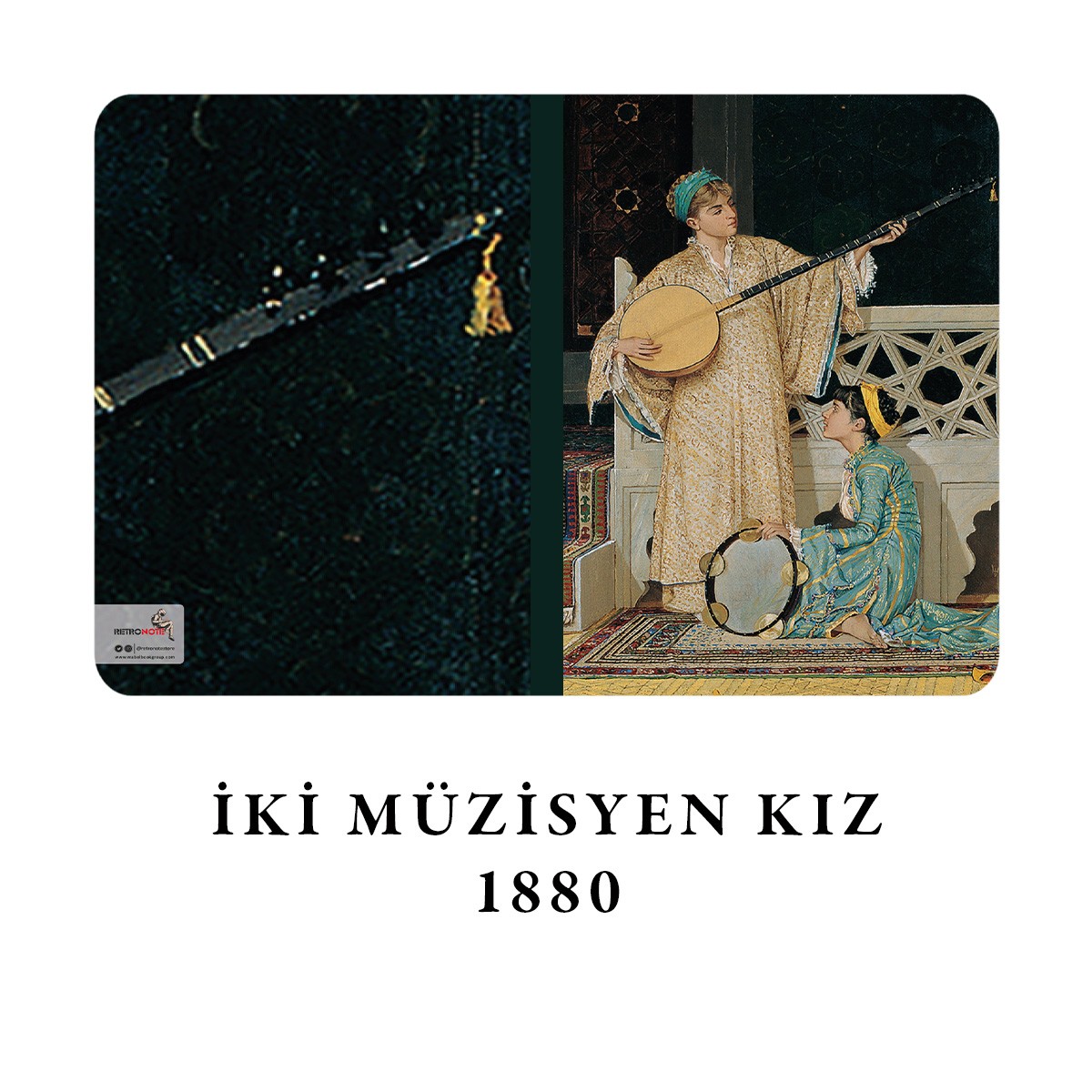 İstanbul Hanımefendileri Serisi II - A6 / Osman Hamdi Bey Dörtlü Defter Seti II