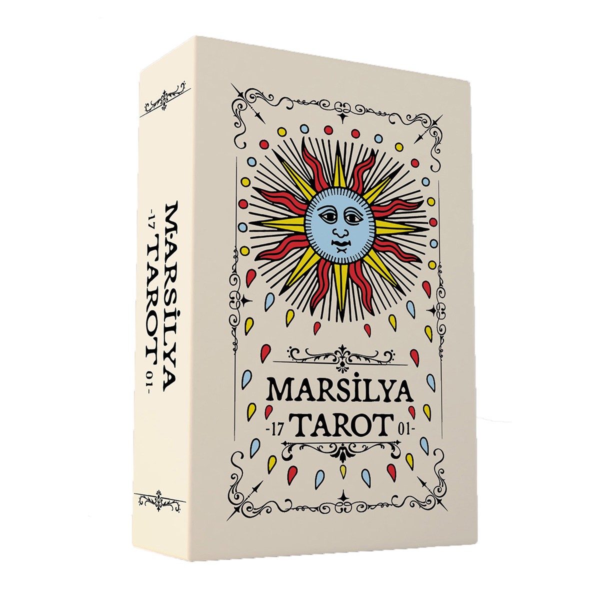 Mini Marsilya Tarot - Arthur Edward Waite / 78 Kartlık Deste ve 32 Sayfa Rehber Kitap