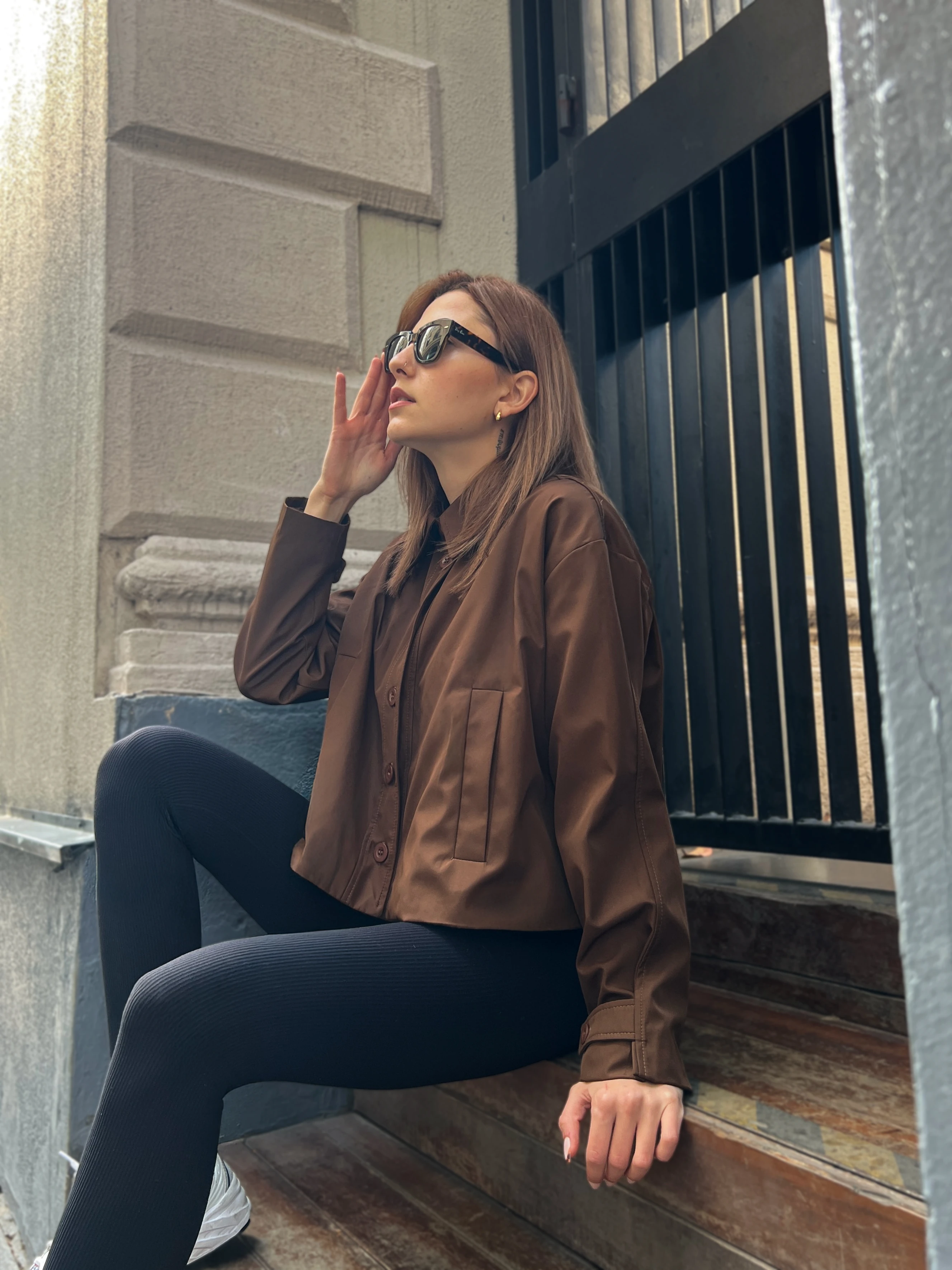 Le Classique Kadın Kısa Suya Dayanıklı Rahat Kesim Günlük Ceket