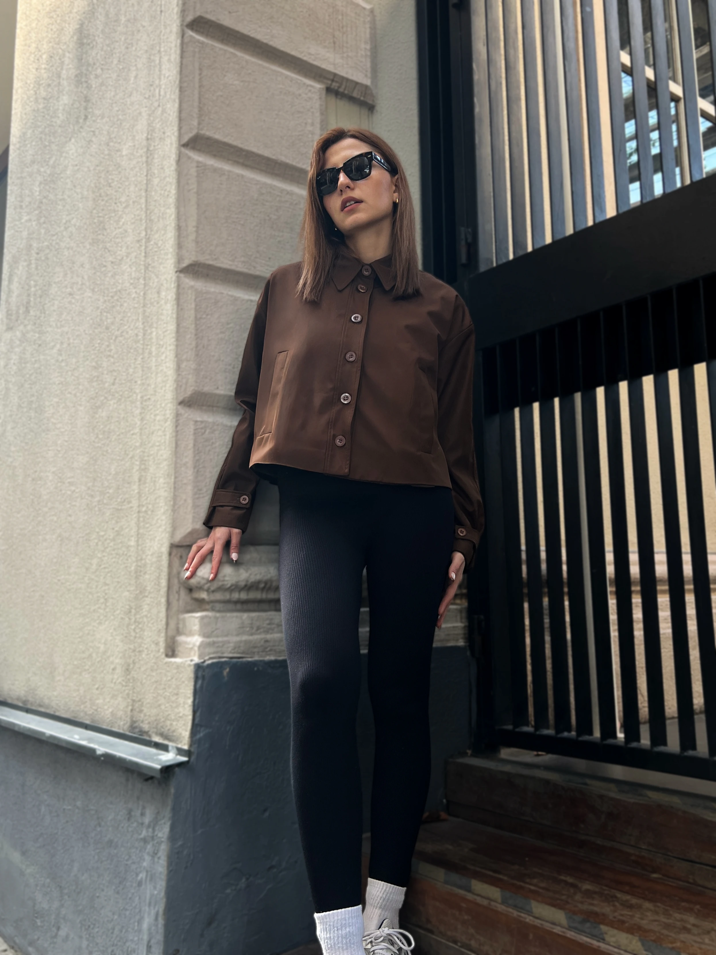 Le Classique Kadın Kısa Suya Dayanıklı Rahat Kesim Günlük Ceket