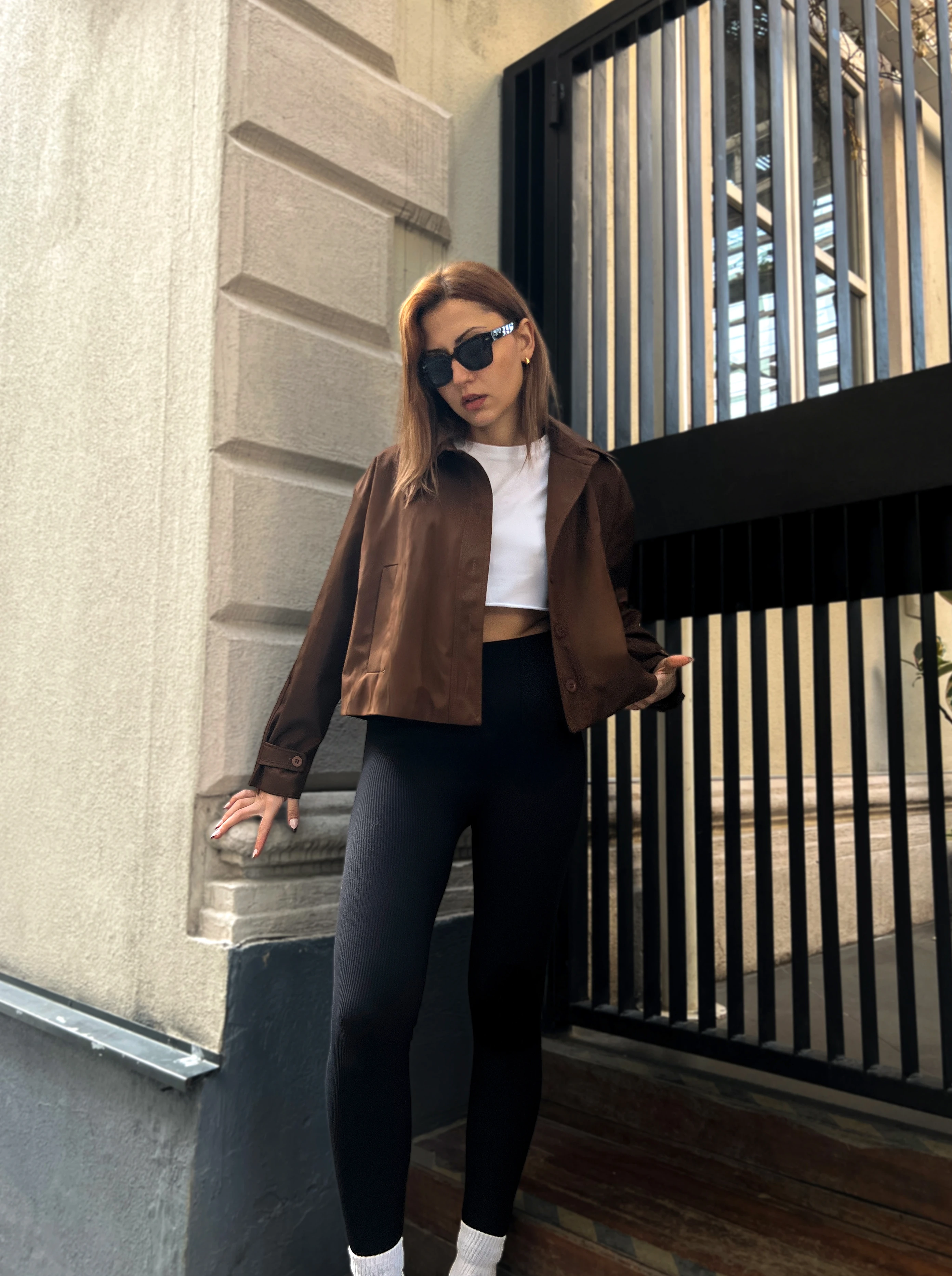 Le Classique Kadın Kısa Suya Dayanıklı Rahat Kesim Günlük Ceket