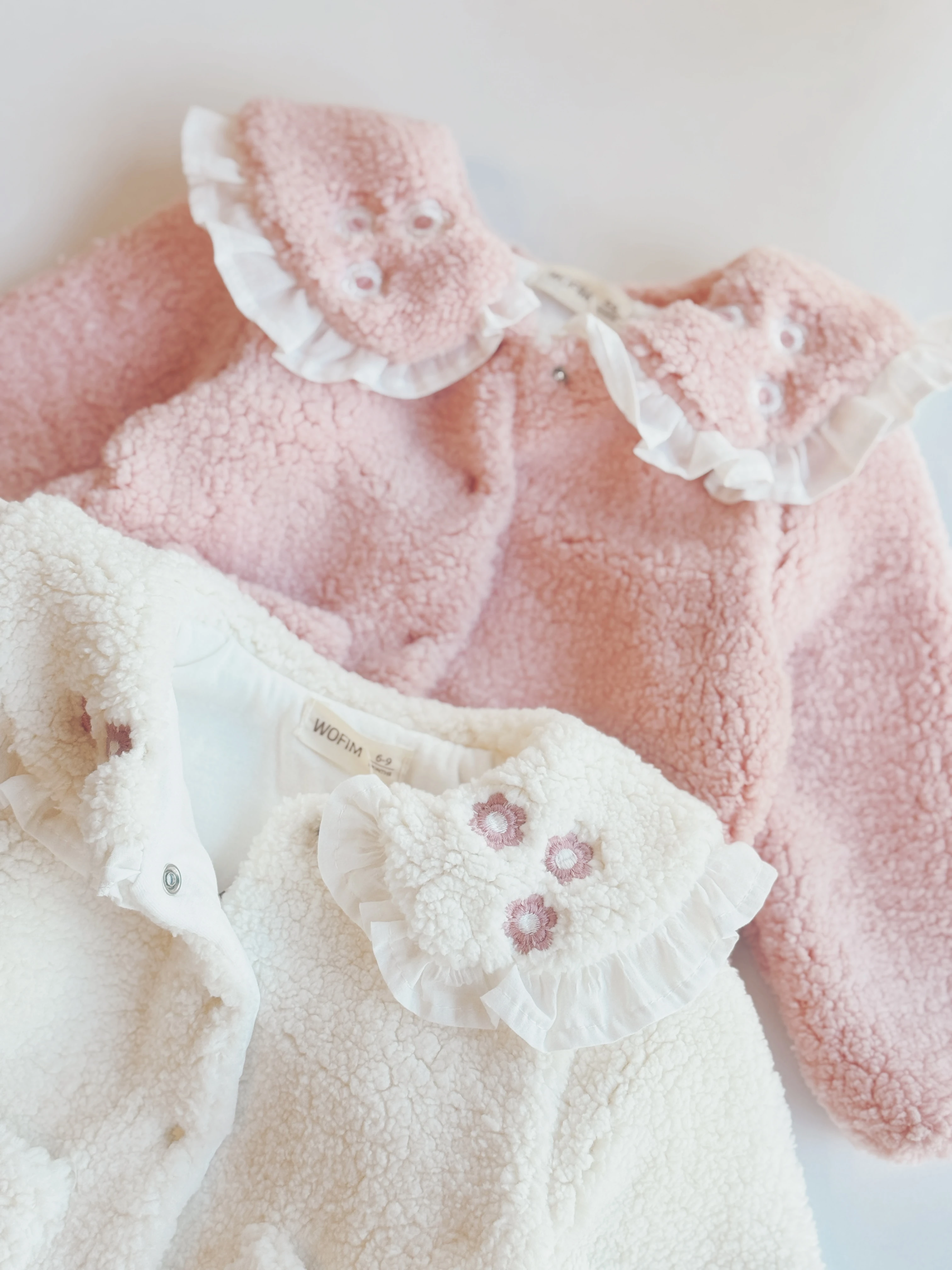 Kız Bebek Peluş Ceket 