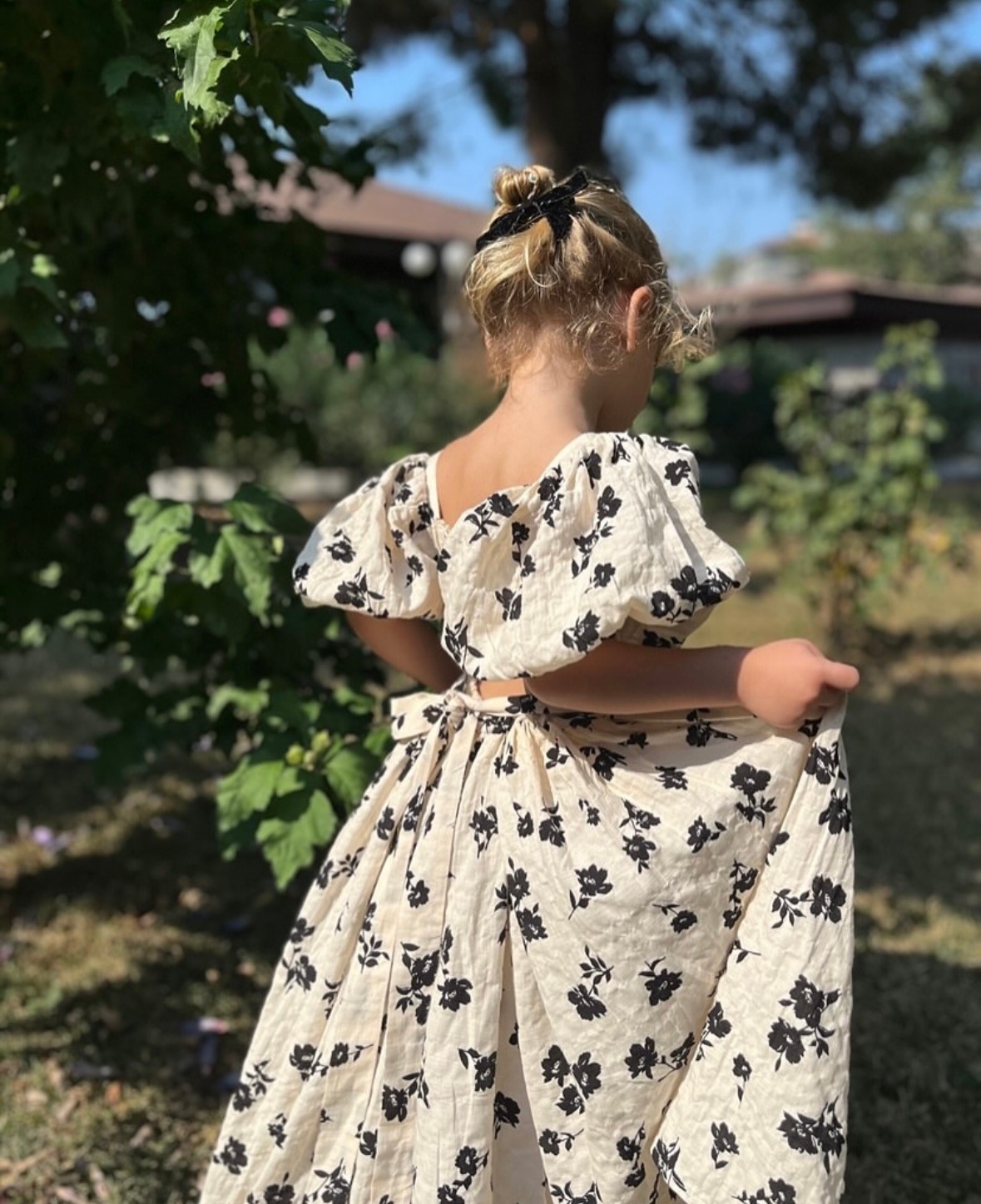 LİORA Çiçek Desen Elbise (11-08-2025 kargo çıkış )