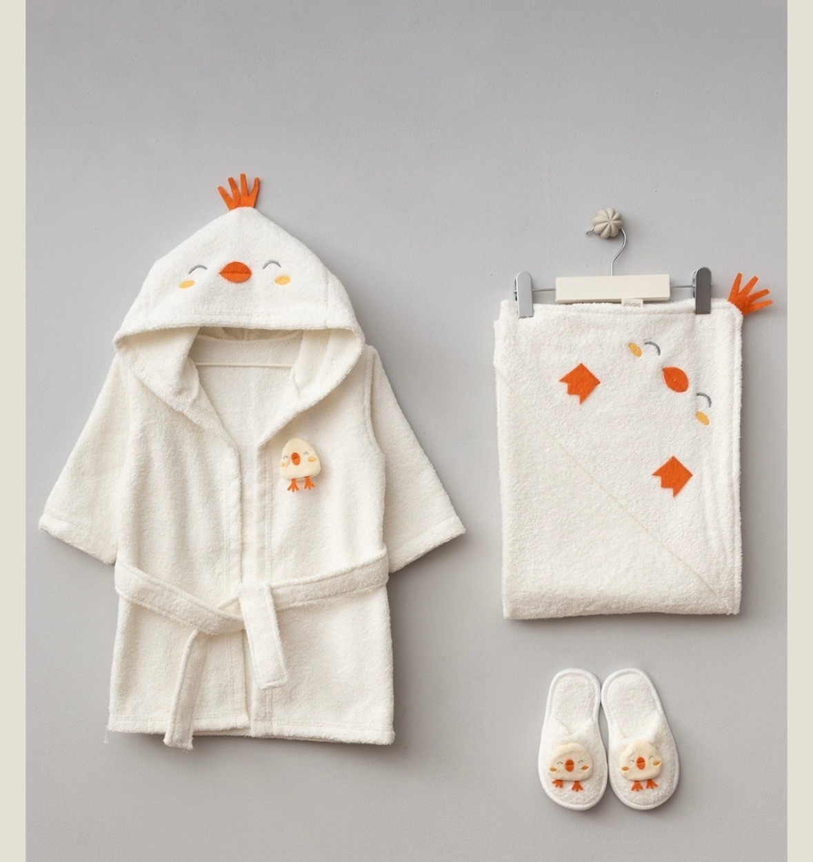Bebek Bornoz Set 