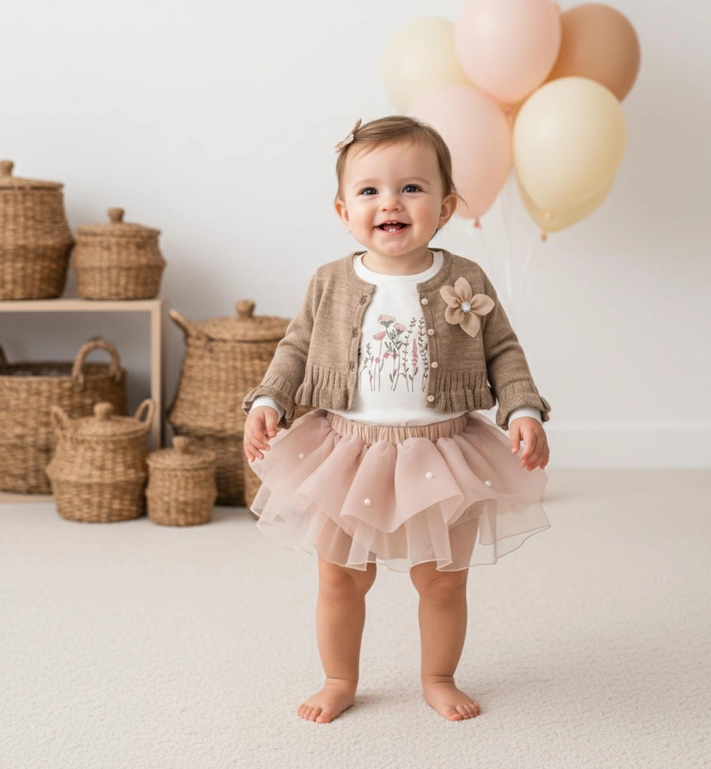 ALESSİ Kız Bebek 3lü Takım