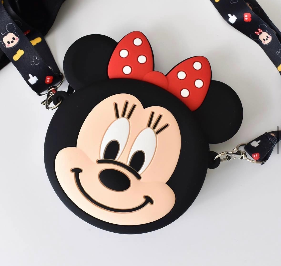 Mickey Mouse Model Silikon Çanta