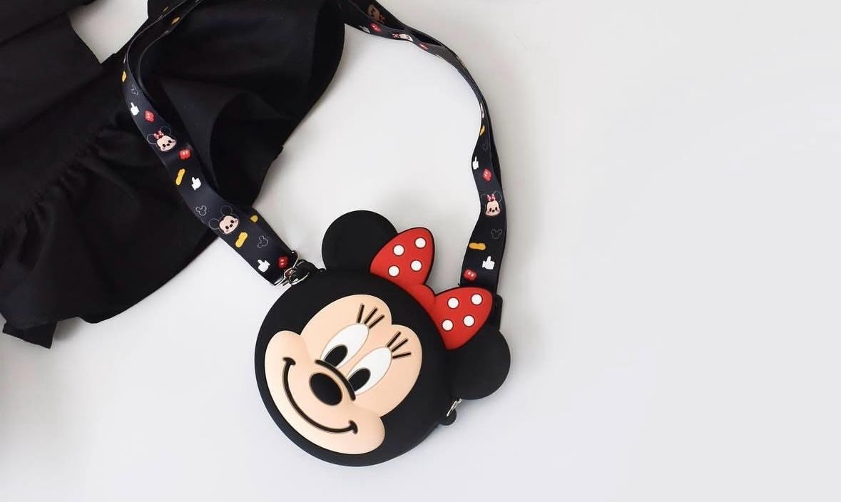 Mickey Mouse Model Silikon Çanta