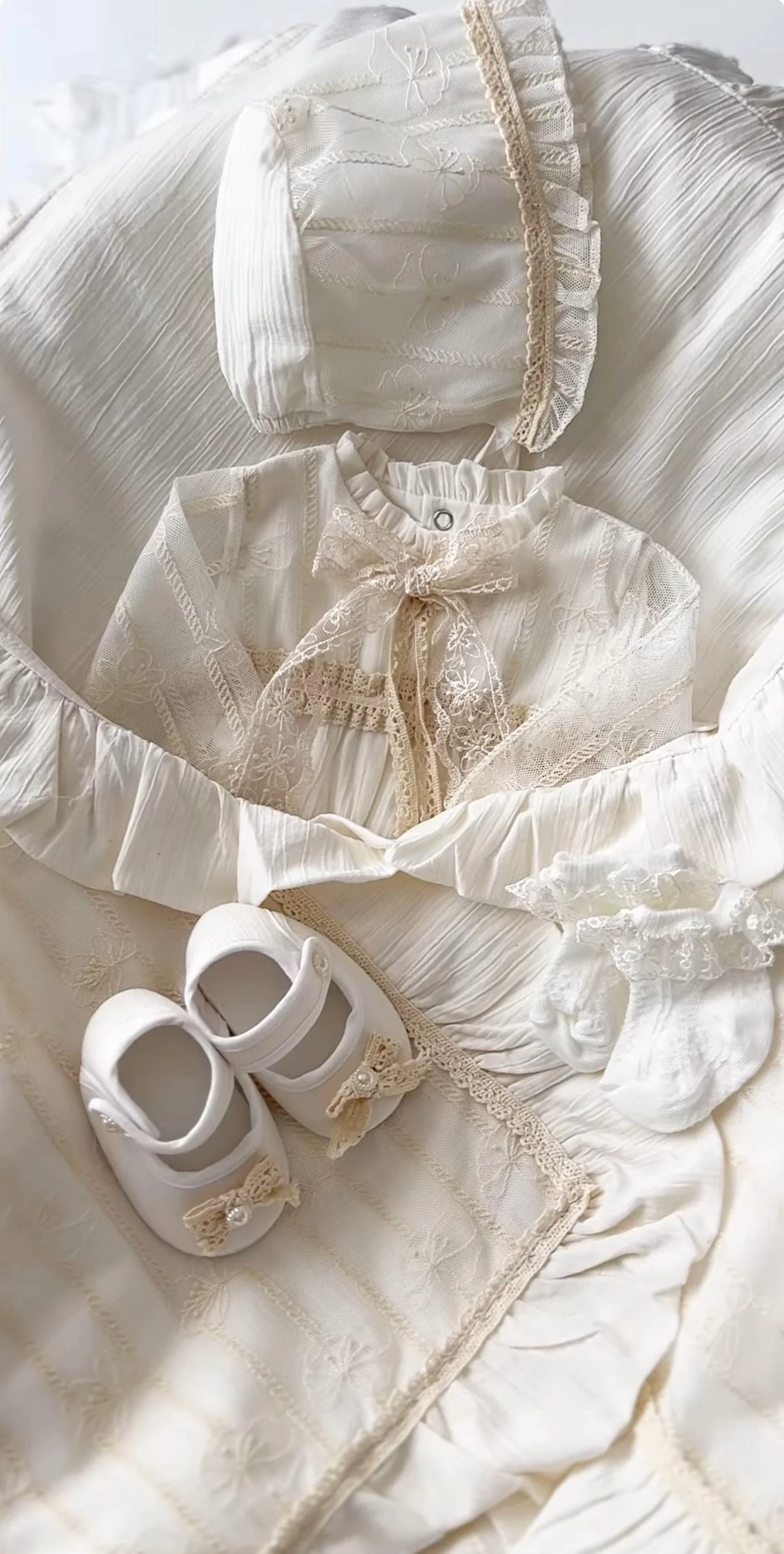 Kız Bebek 0-3 Ay Premium Kalite Hastane Çıkışı Yenidoğan 5li  Set 