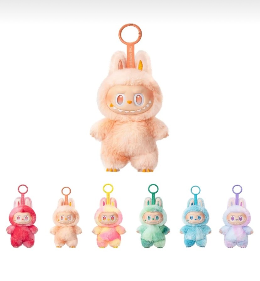 LABUBU Süpriz Renkli Peluş Anahtarlık Model