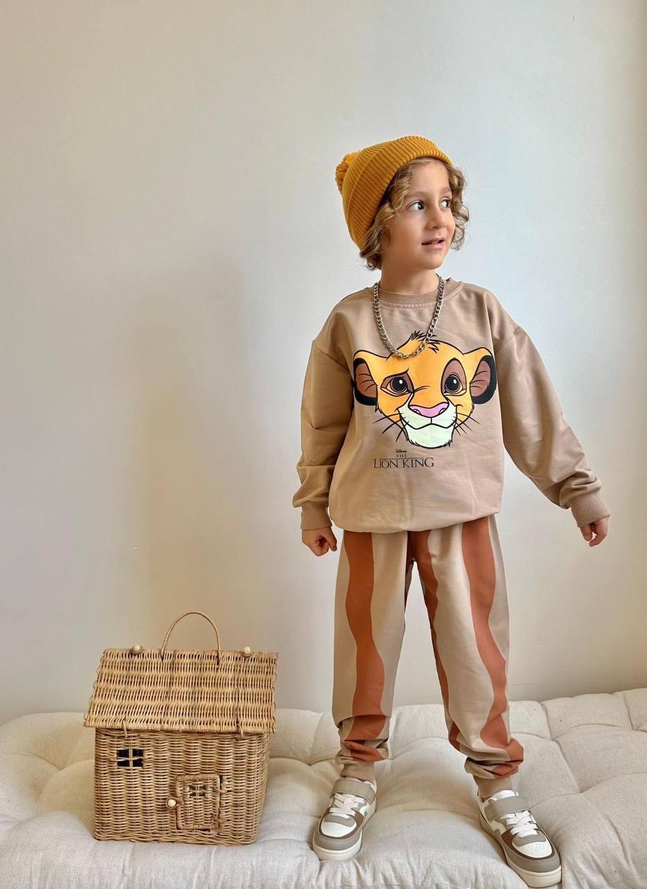 LION Unisex 2 İplik Eşofman Takımı