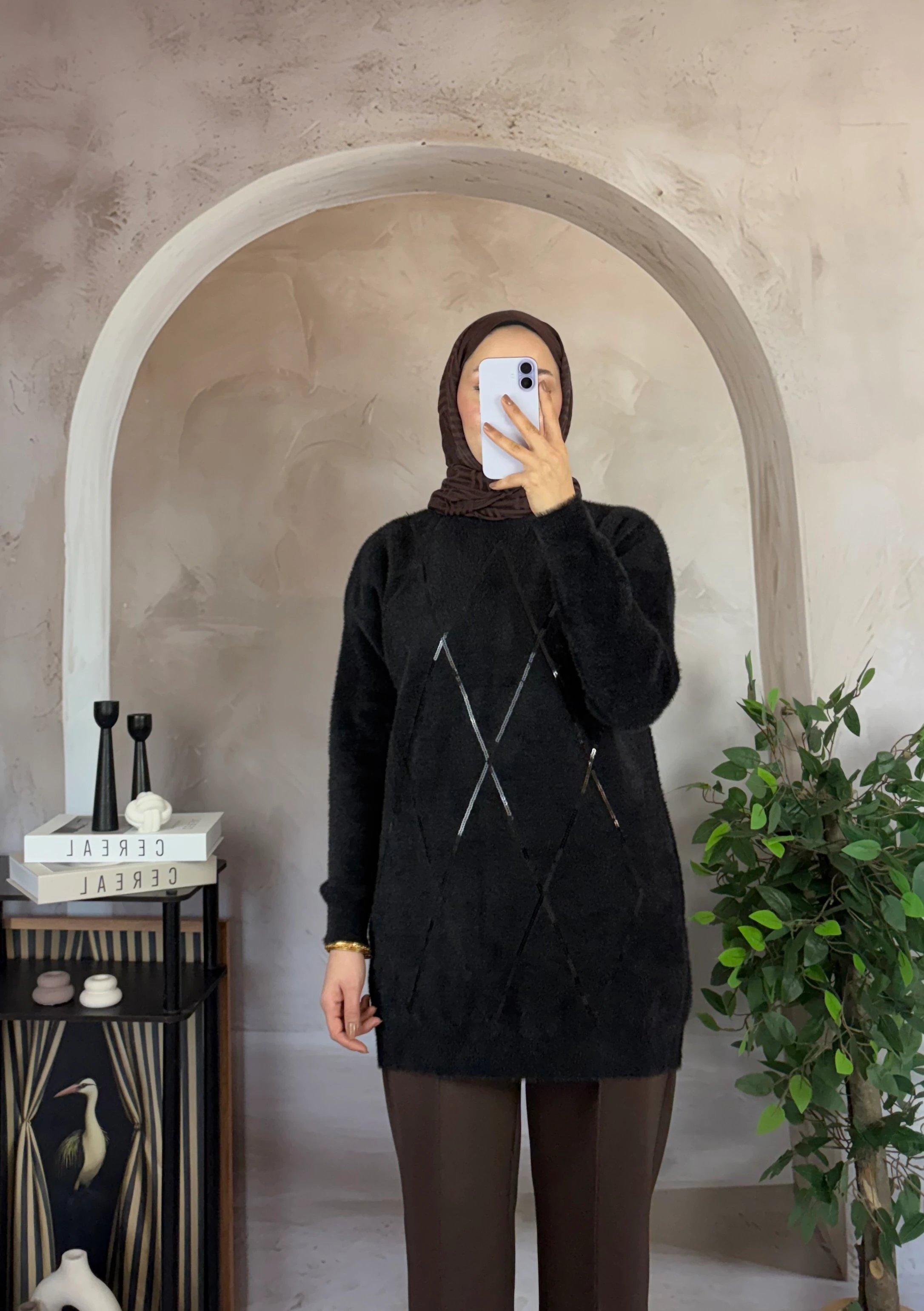 Payet Şeritli Yumoş Kazak