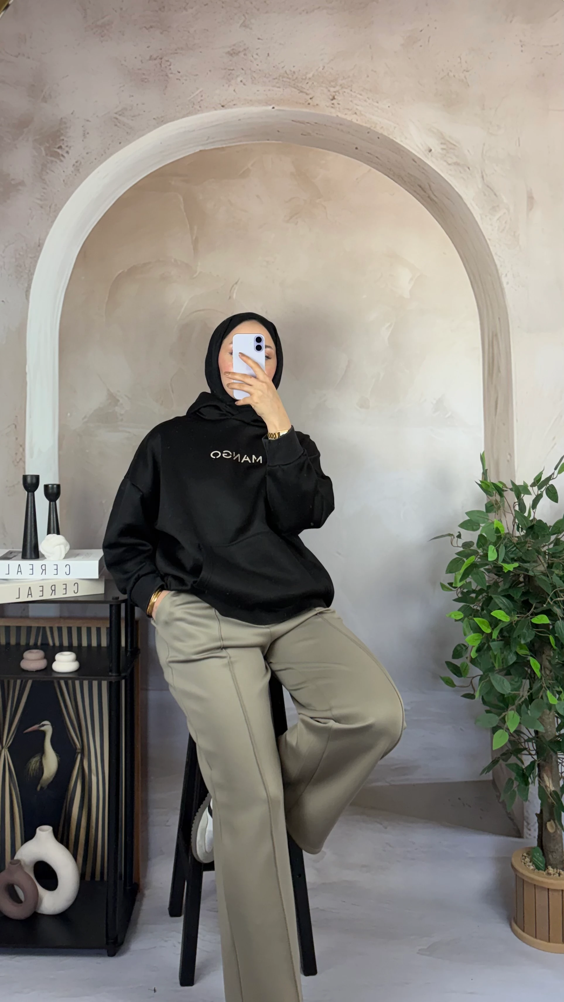 Önü Çımalı Puf Scuba  Premium Beli  Lastikli Cepli  Pantolon