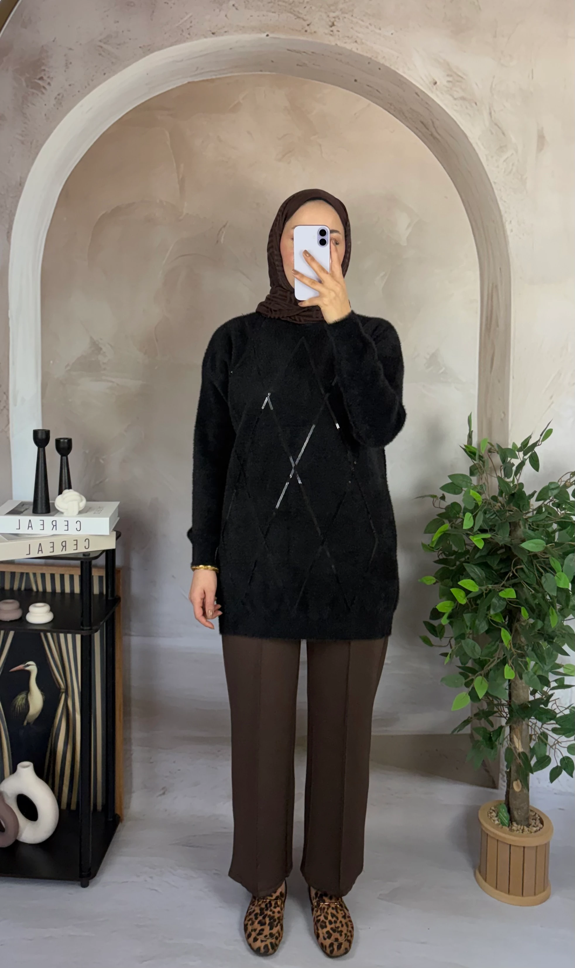 Payet Şeritli Yumoş Kazak