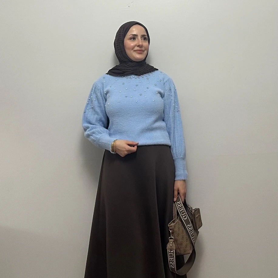 Taş İşlemeli Yumoş Kazak