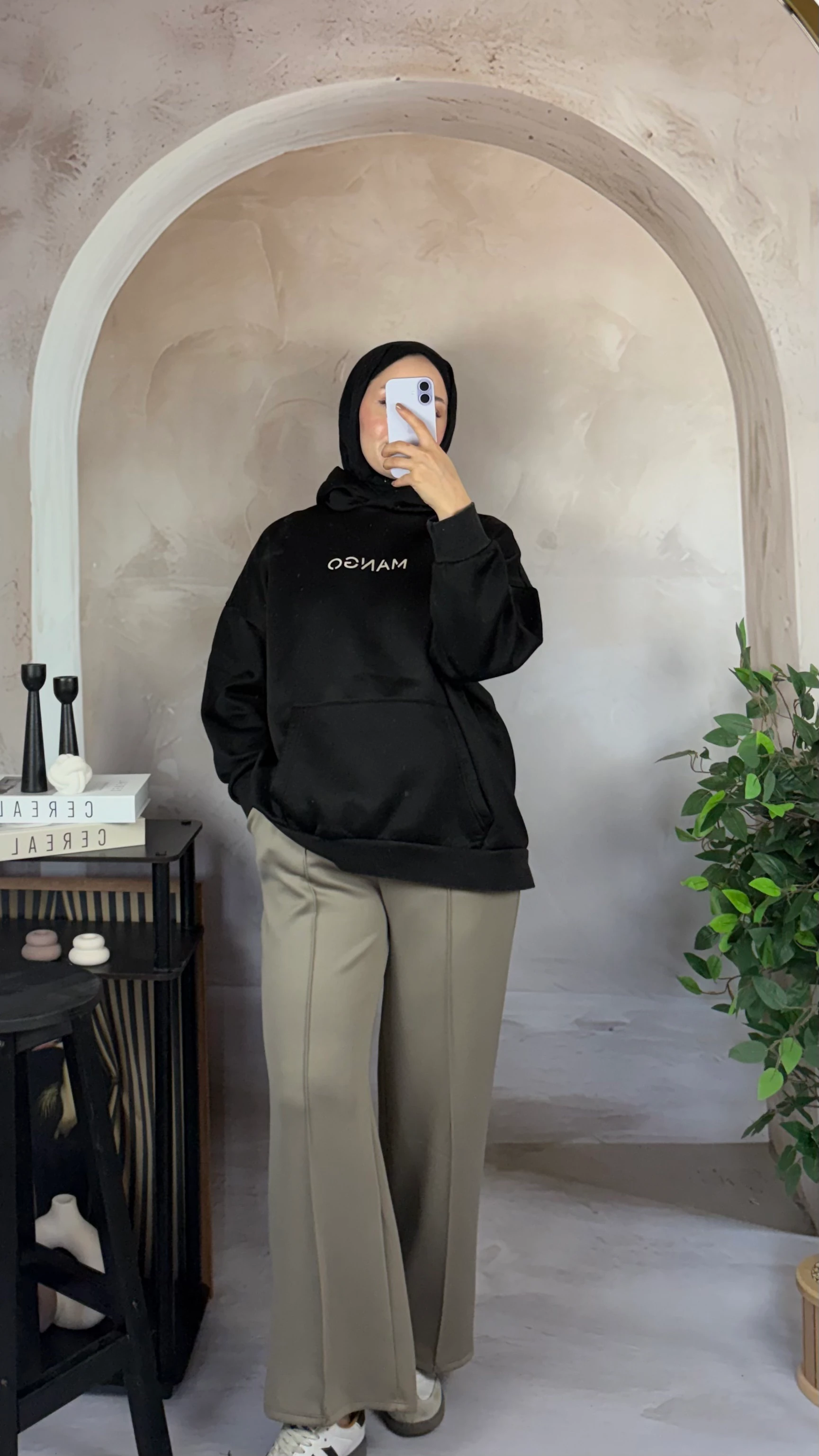 Önü Çımalı Puf Scuba  Premium Beli  Lastikli Cepli  Pantolon