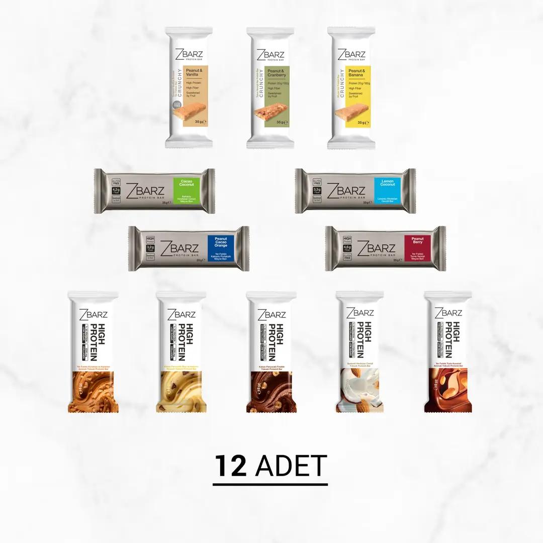 Zbarz Protein Collection |12 Farklı Lezzet