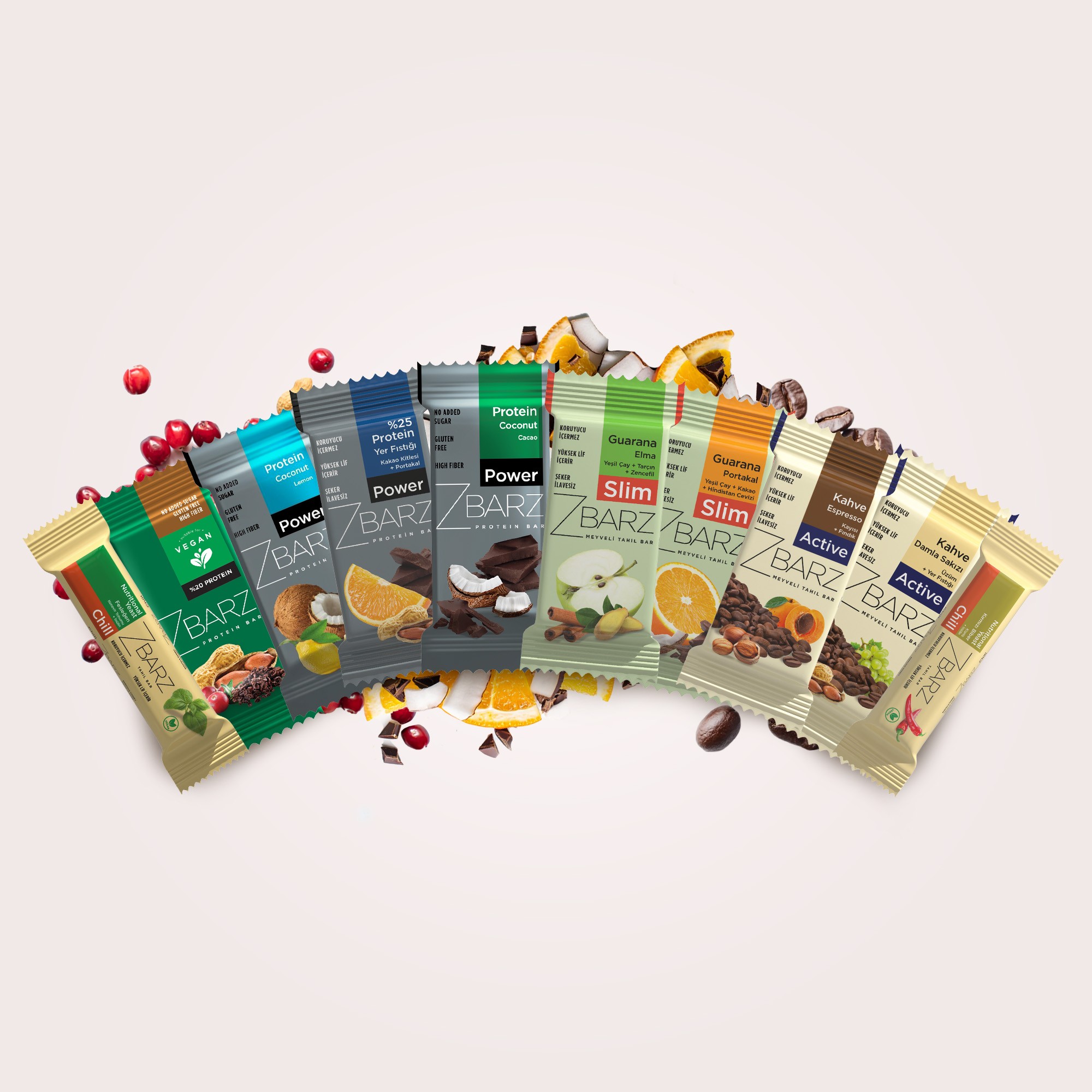 10'lu Tanışma Paketi -Protein& Granola Barlar