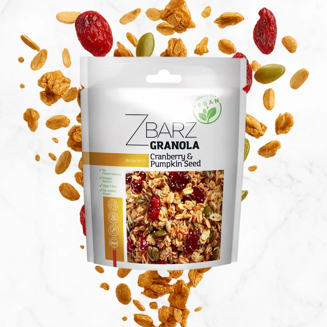 Zbarz Granola Kabak çekirdek &Turna Yemişi 200gr