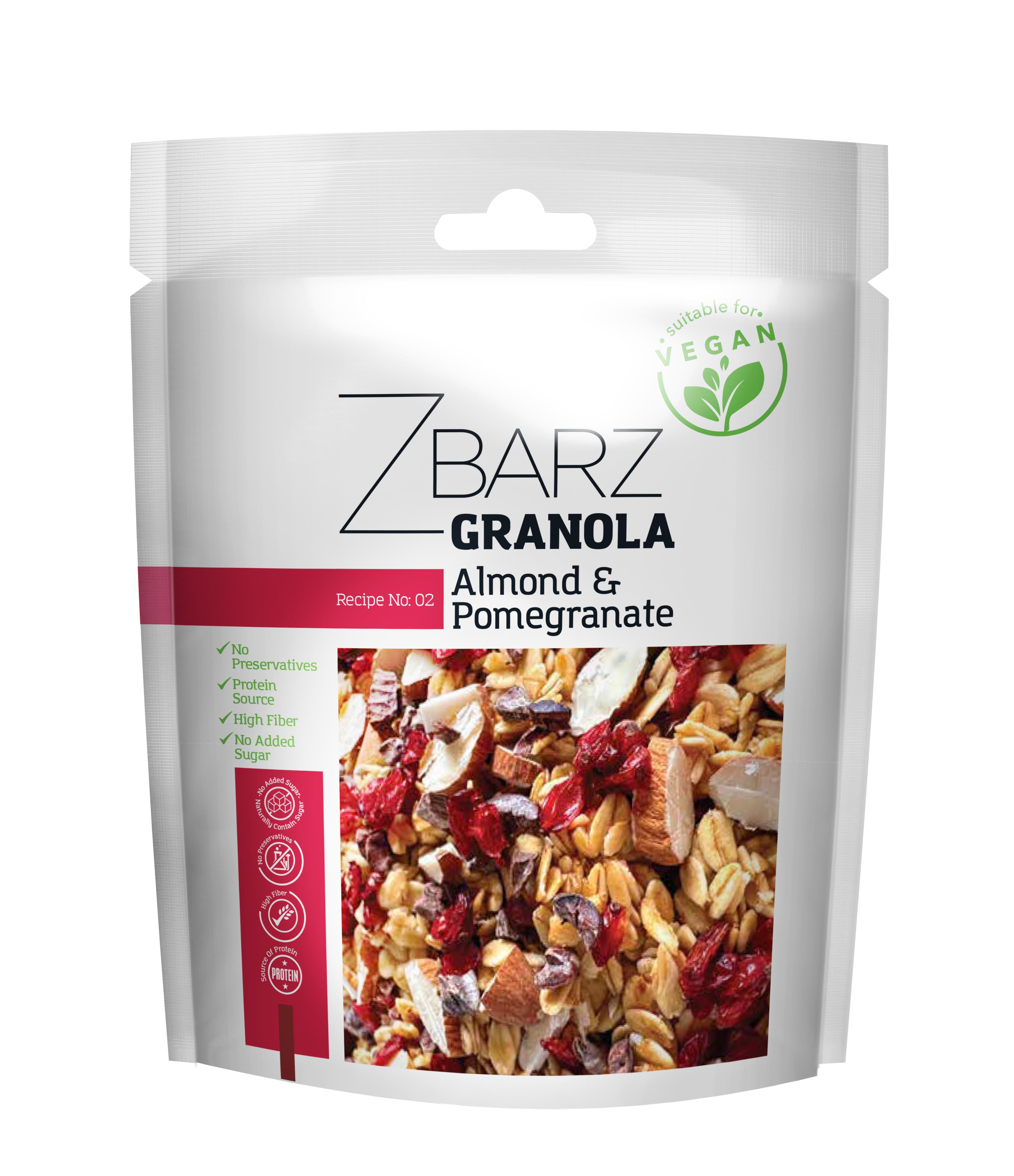 Bademli, Narlı Granola - 200gr