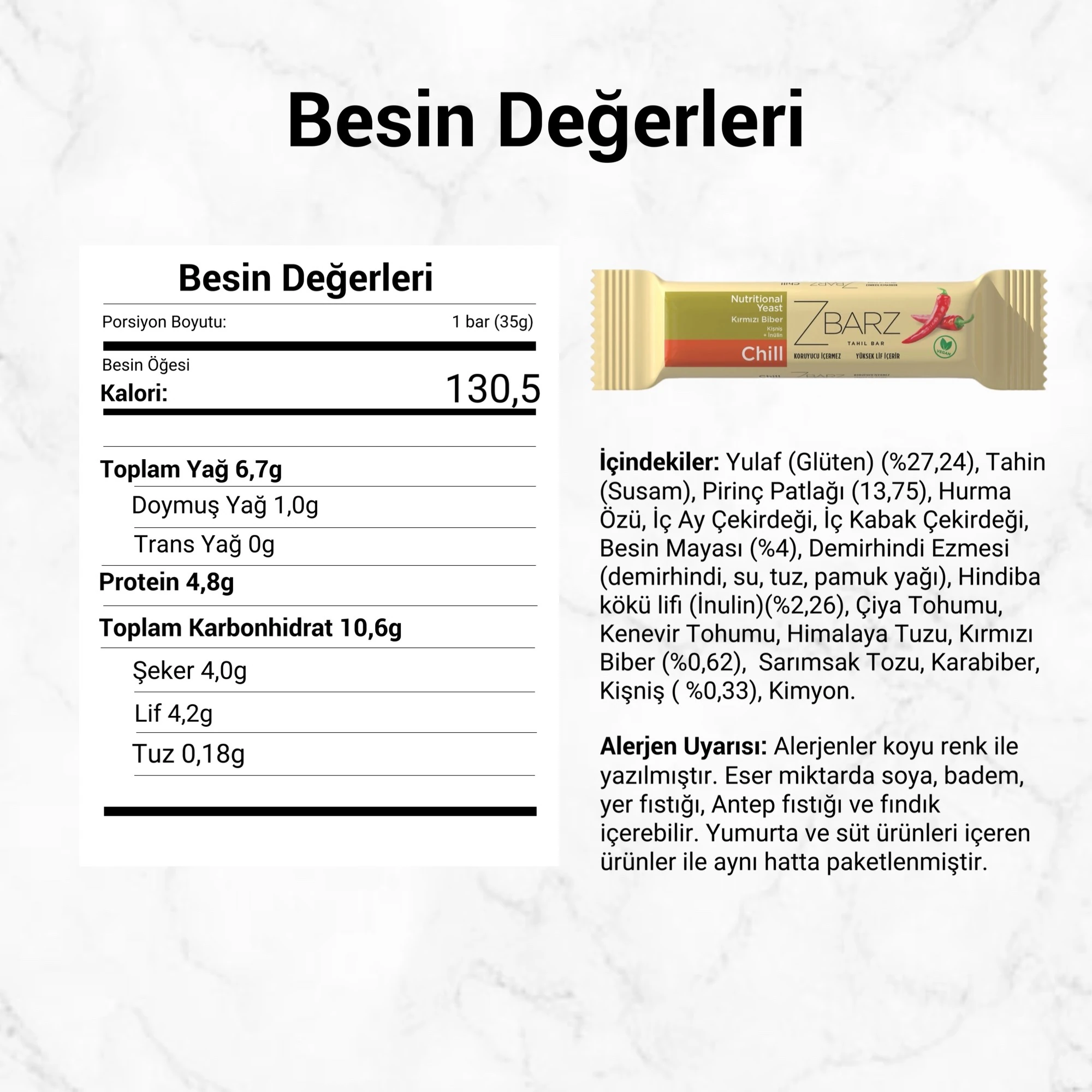 Chill Kırmızı Biber Fonksiyonel Atıştırmalık Bar