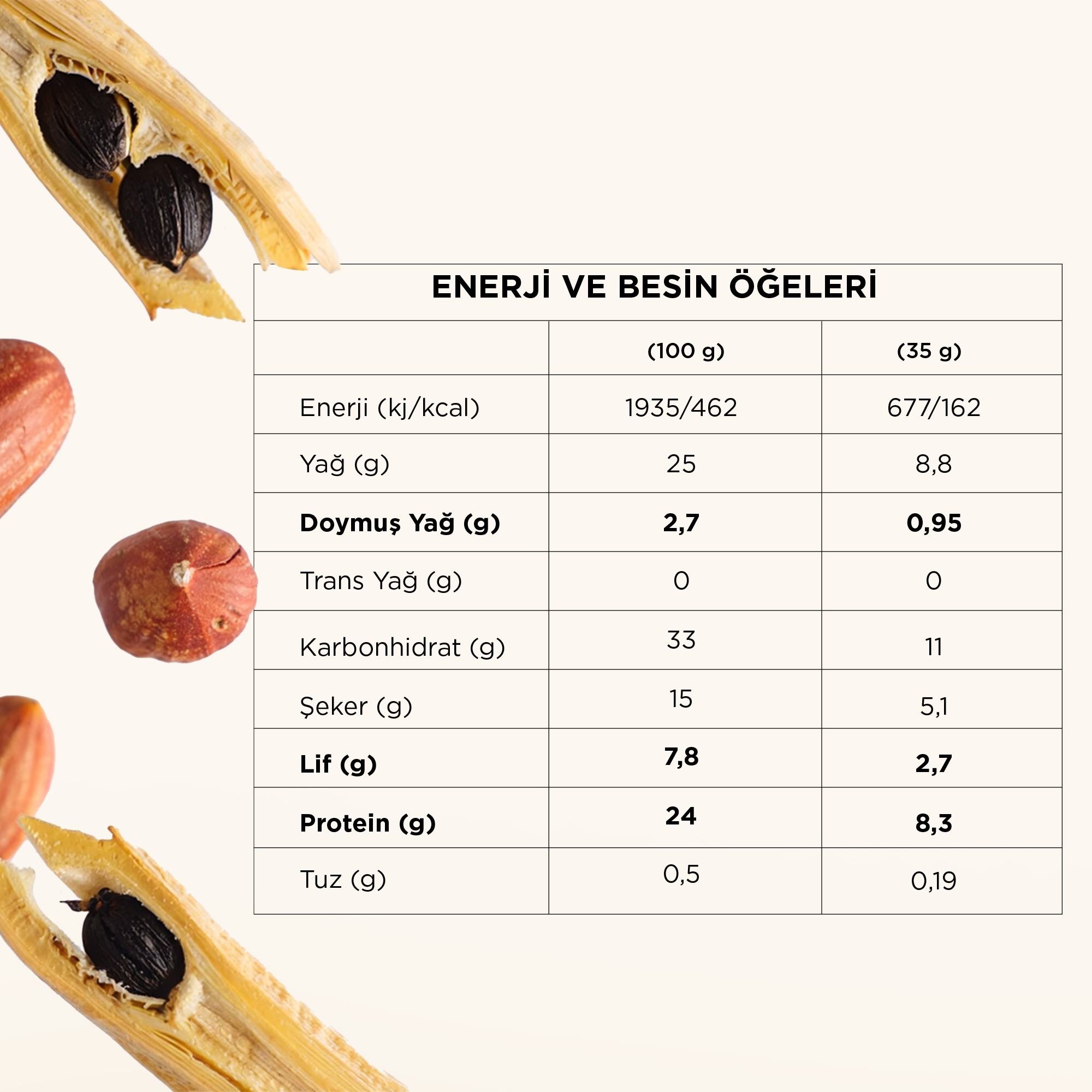 Crunchy Susamlı Vanilya Aromalı Yer fıstıklı Proteinli Bar
