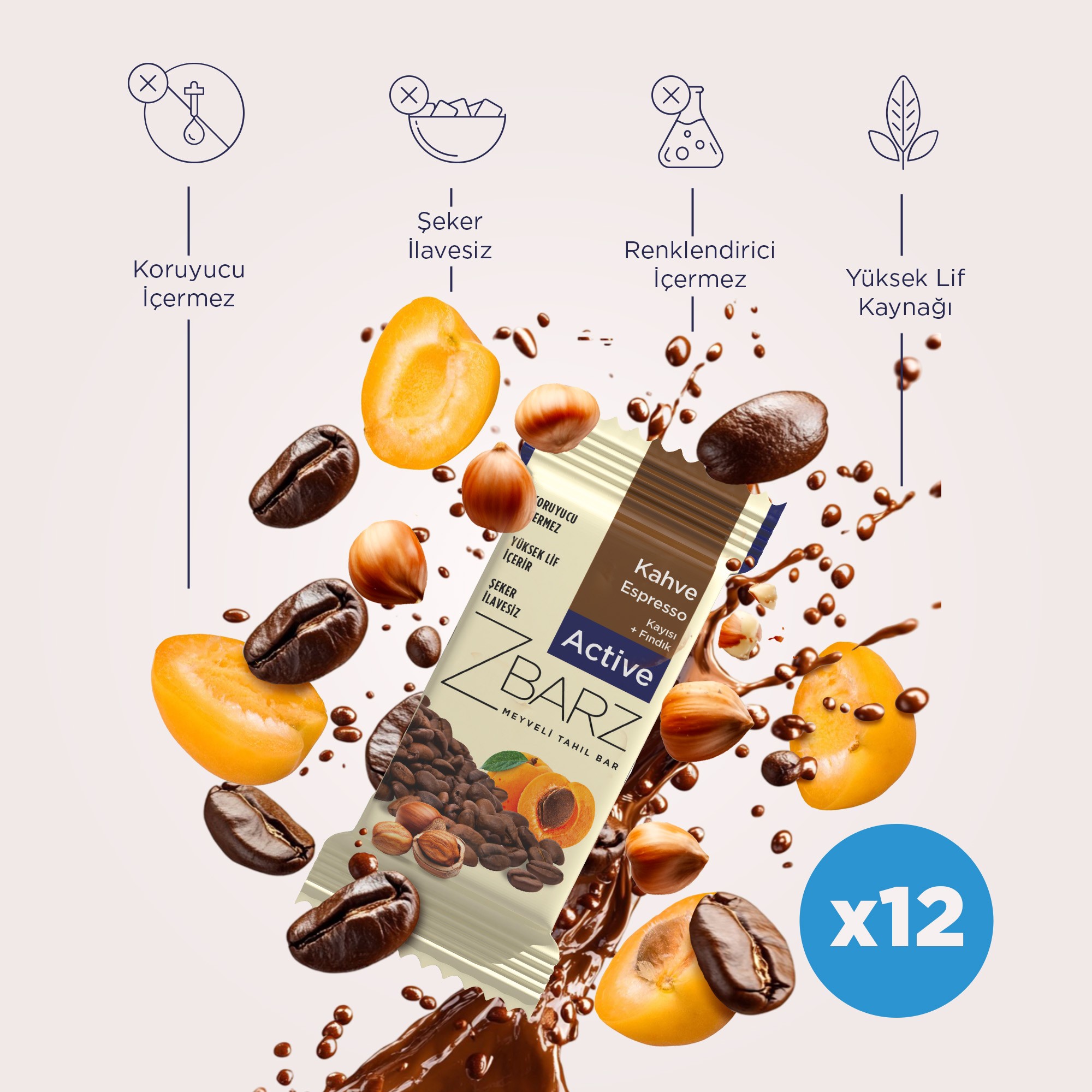 Active Kahve Espresso Fonksiyonel Atıştırmalık Bar