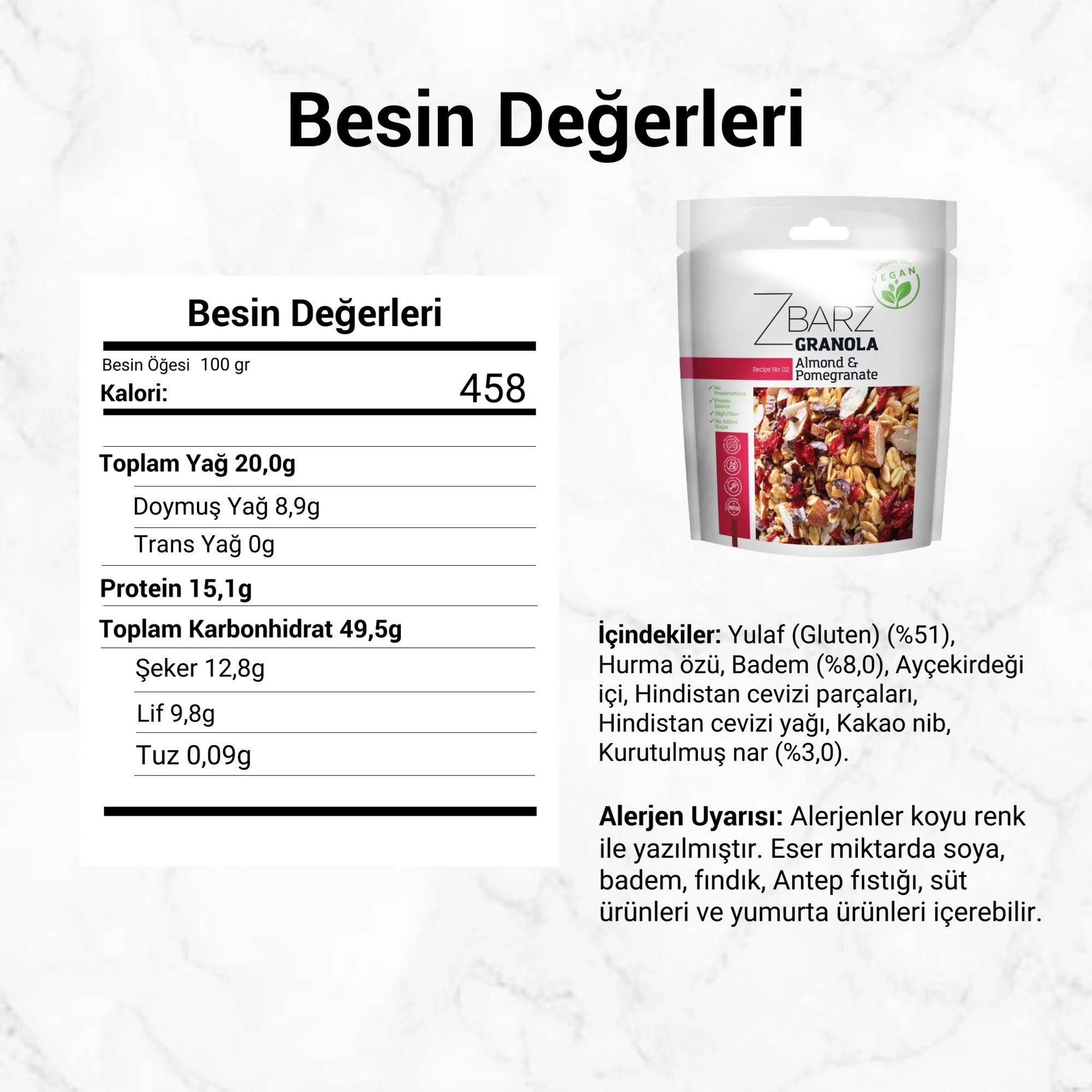 Bademli, Narlı Granola 3'lü