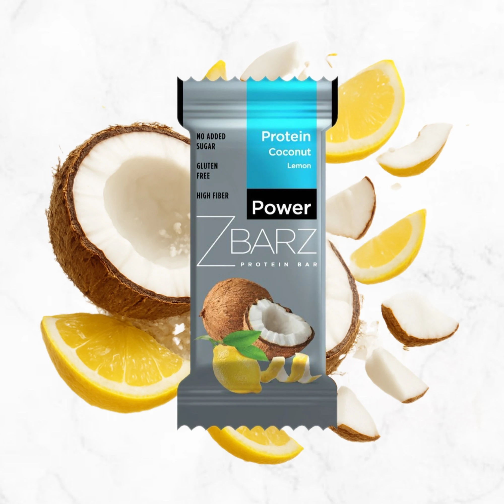 Power Limonlu Hindistan Cevizli Protein Bar - x3