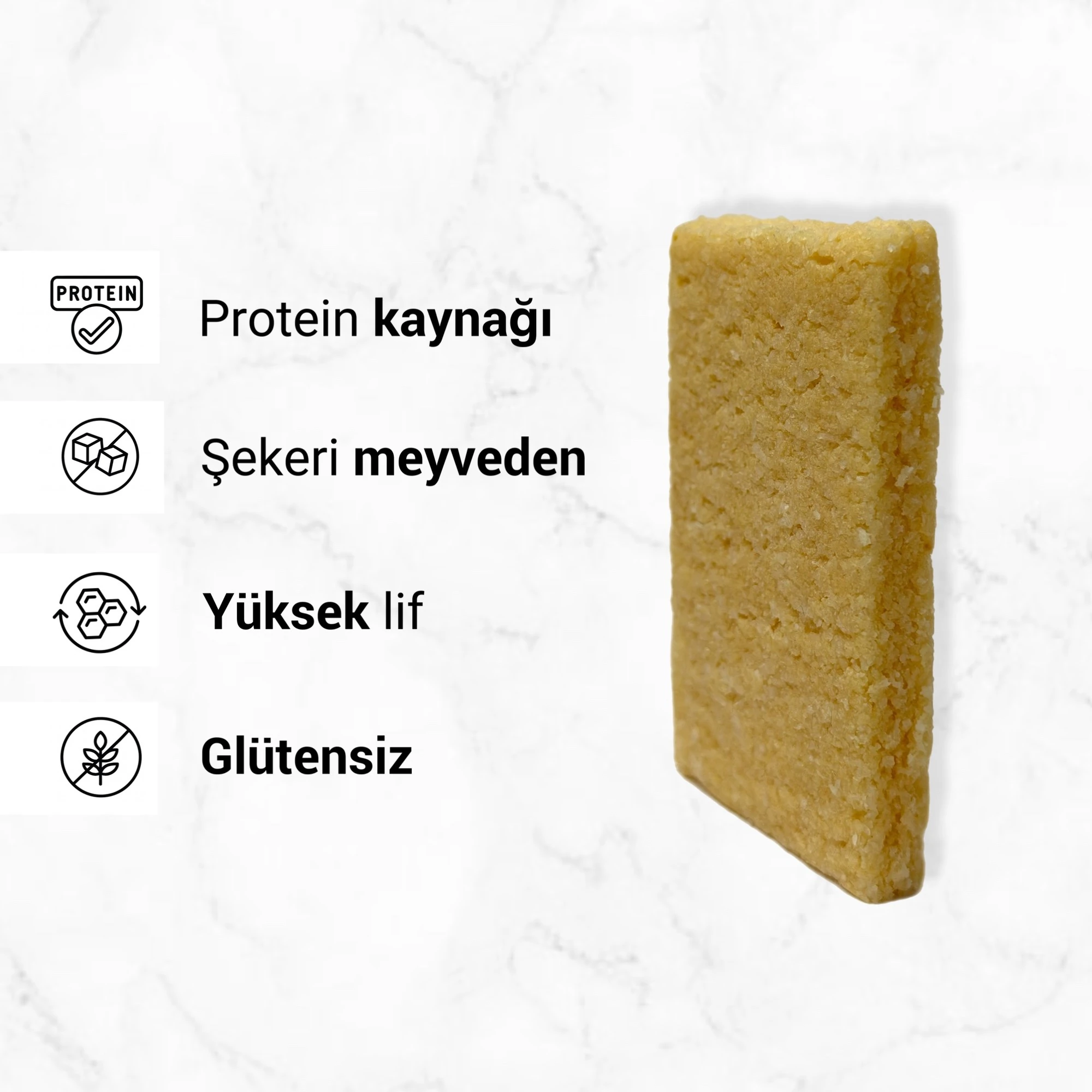 Power Limonlu Hindistan Cevizli Protein Bar - x1