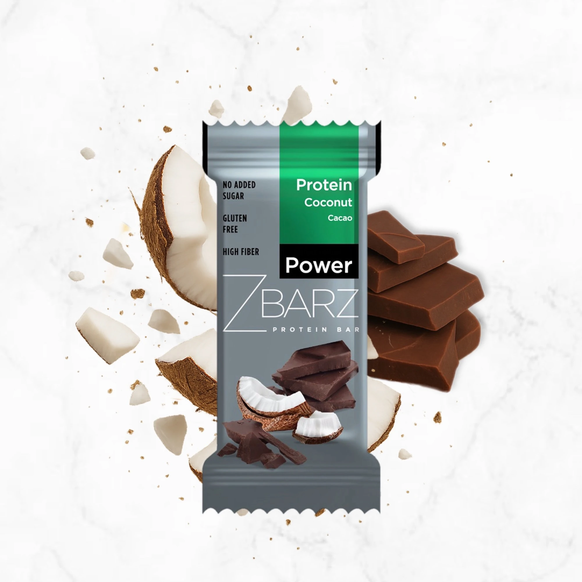 Power Hindistan Cevizli Kakaolu Protein Bar