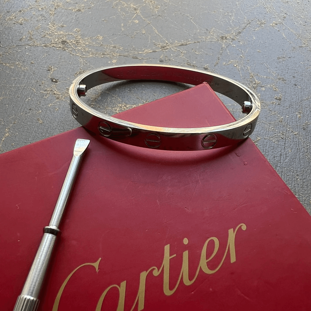 Cartier Silver Kelepçe Bileklik